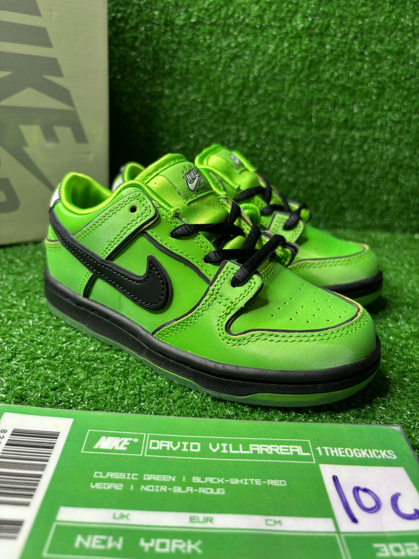 Nike Sb Powerpuff Girls Buttercup (TD) - Size 10C
