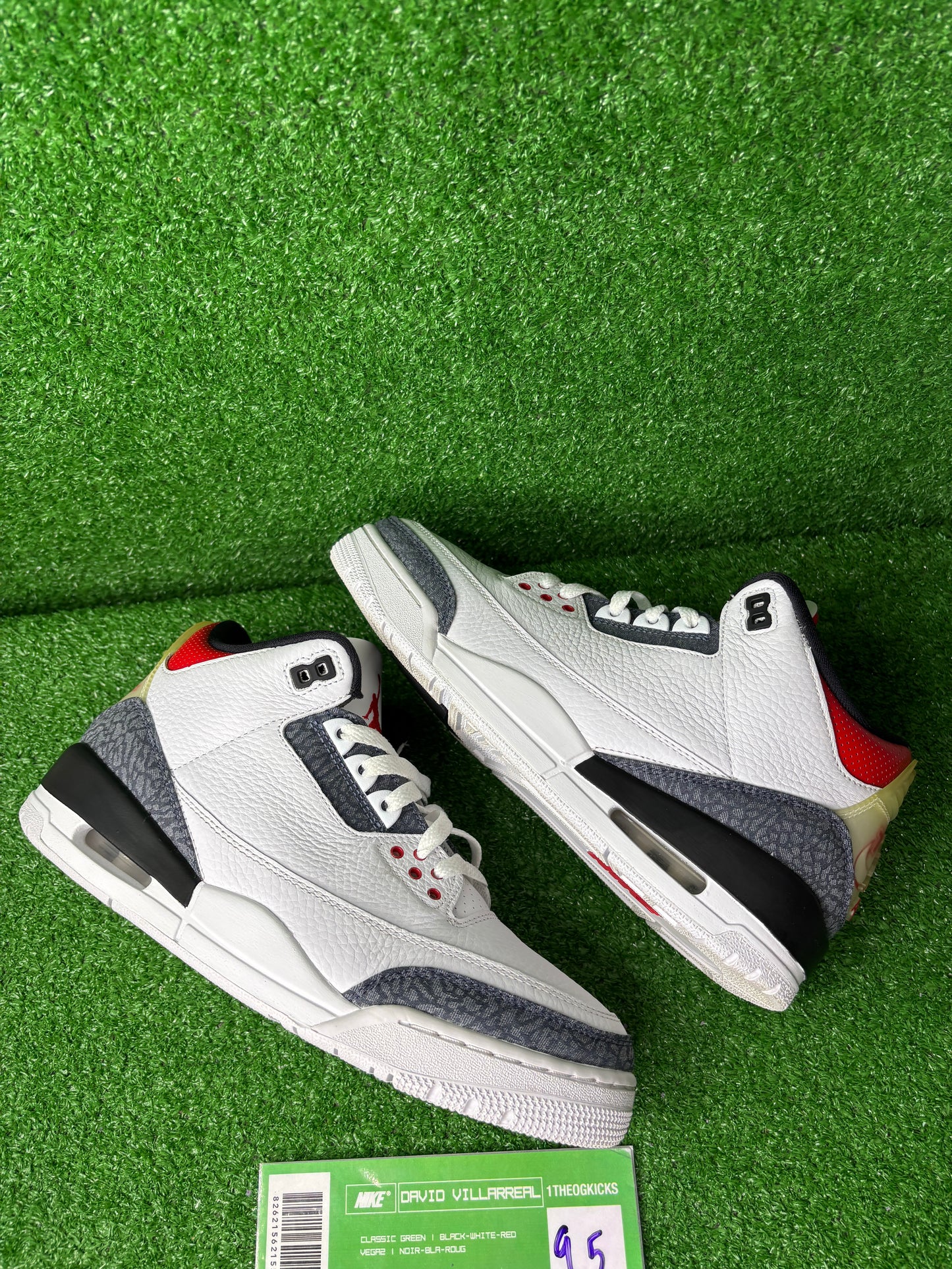 Air Jordan 3 Retro SE-T CO.JP Fire Red - Size 9.5