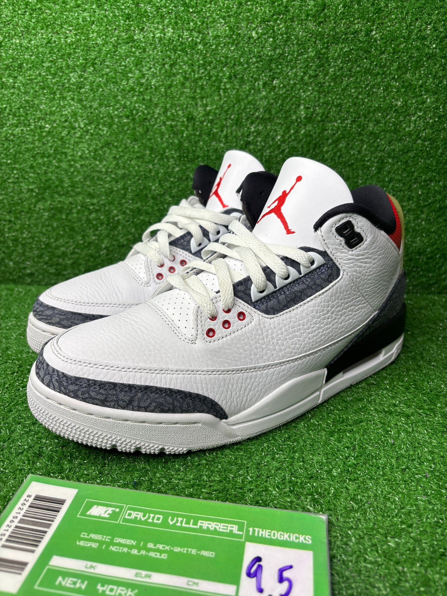 Air Jordan 3 Retro SE-T CO.JP Fire Red - Size 9.5