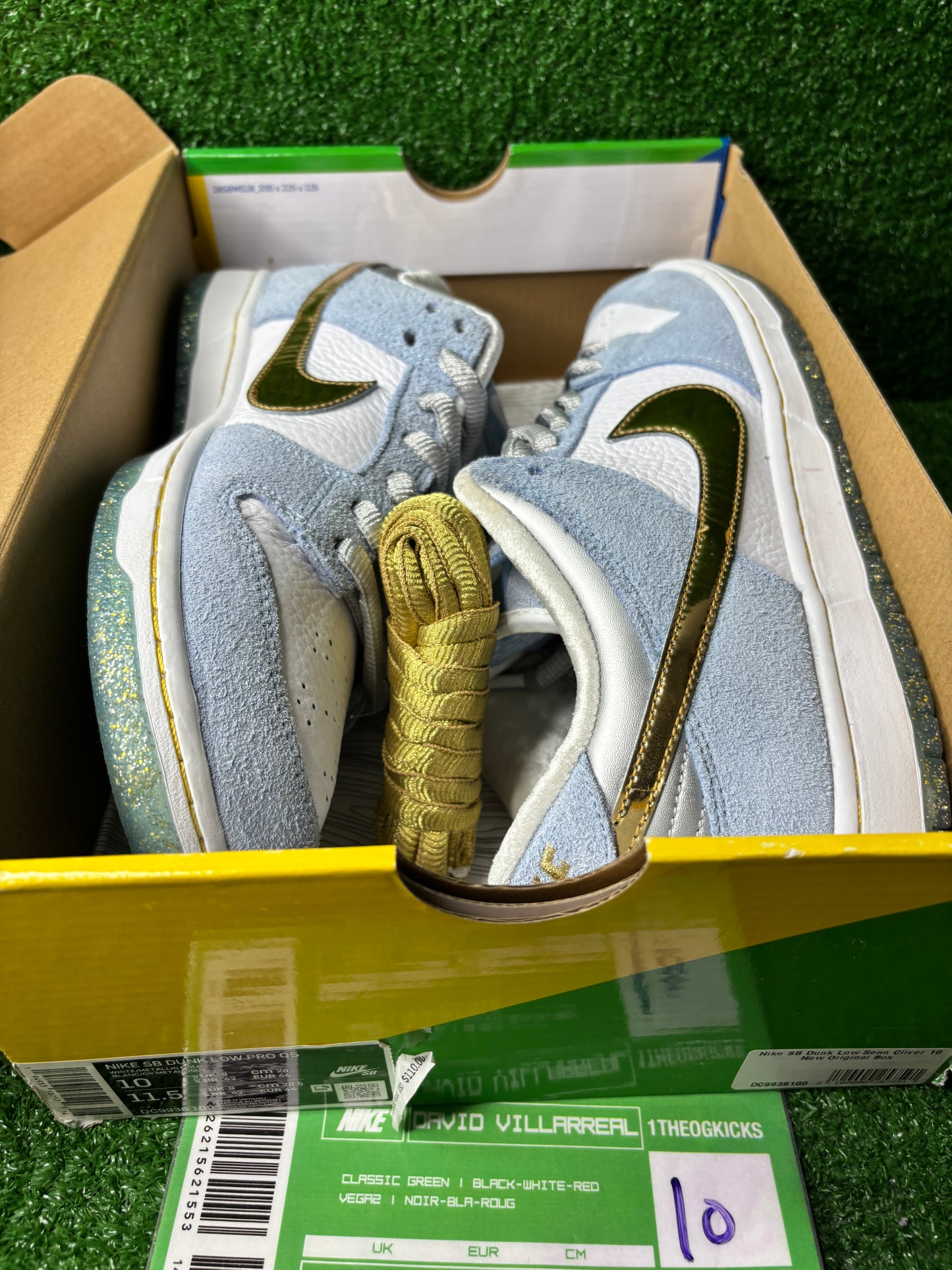 Nike Sb Sean Clivers - Size 10