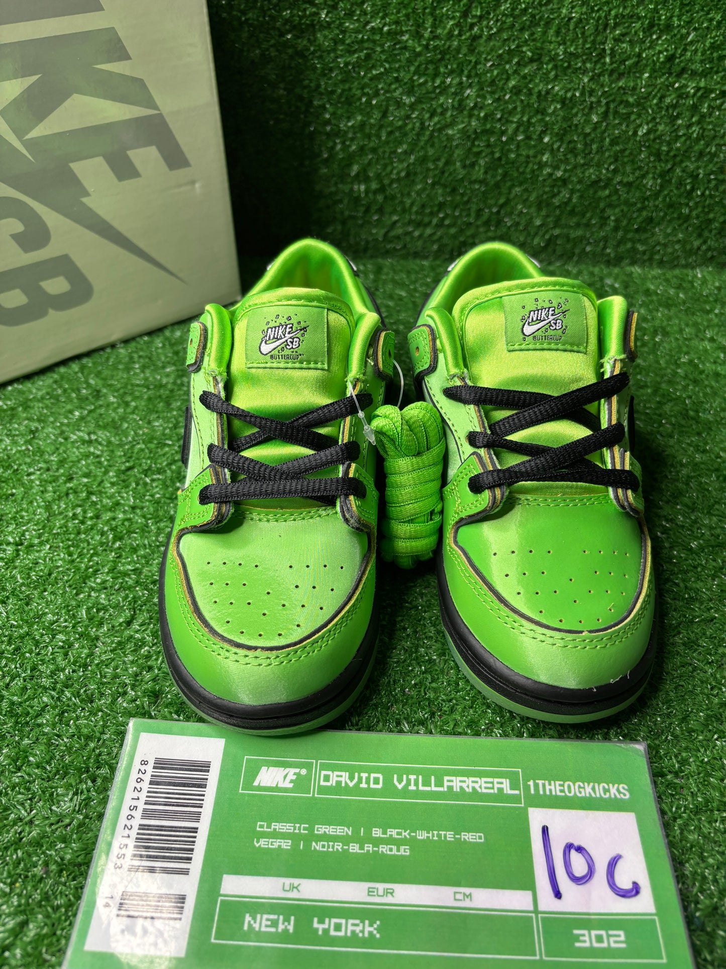 Nike Sb Powerpuff Girls Buttercup (TD) - Size 10C