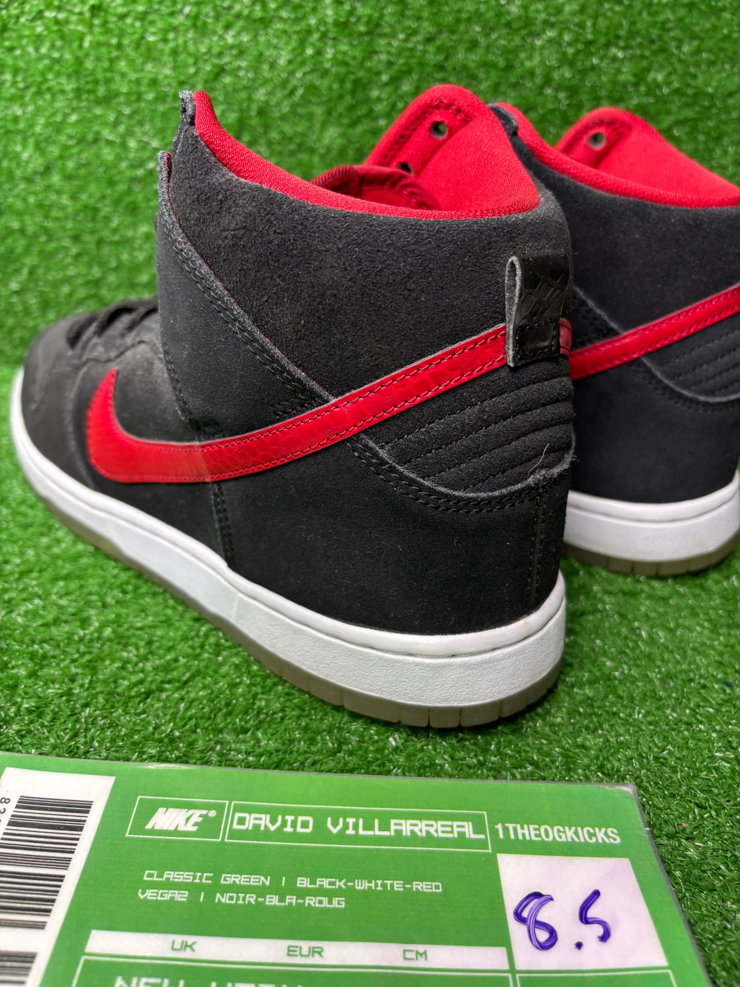 Nike Sb Red J Pack High - Size 8.5