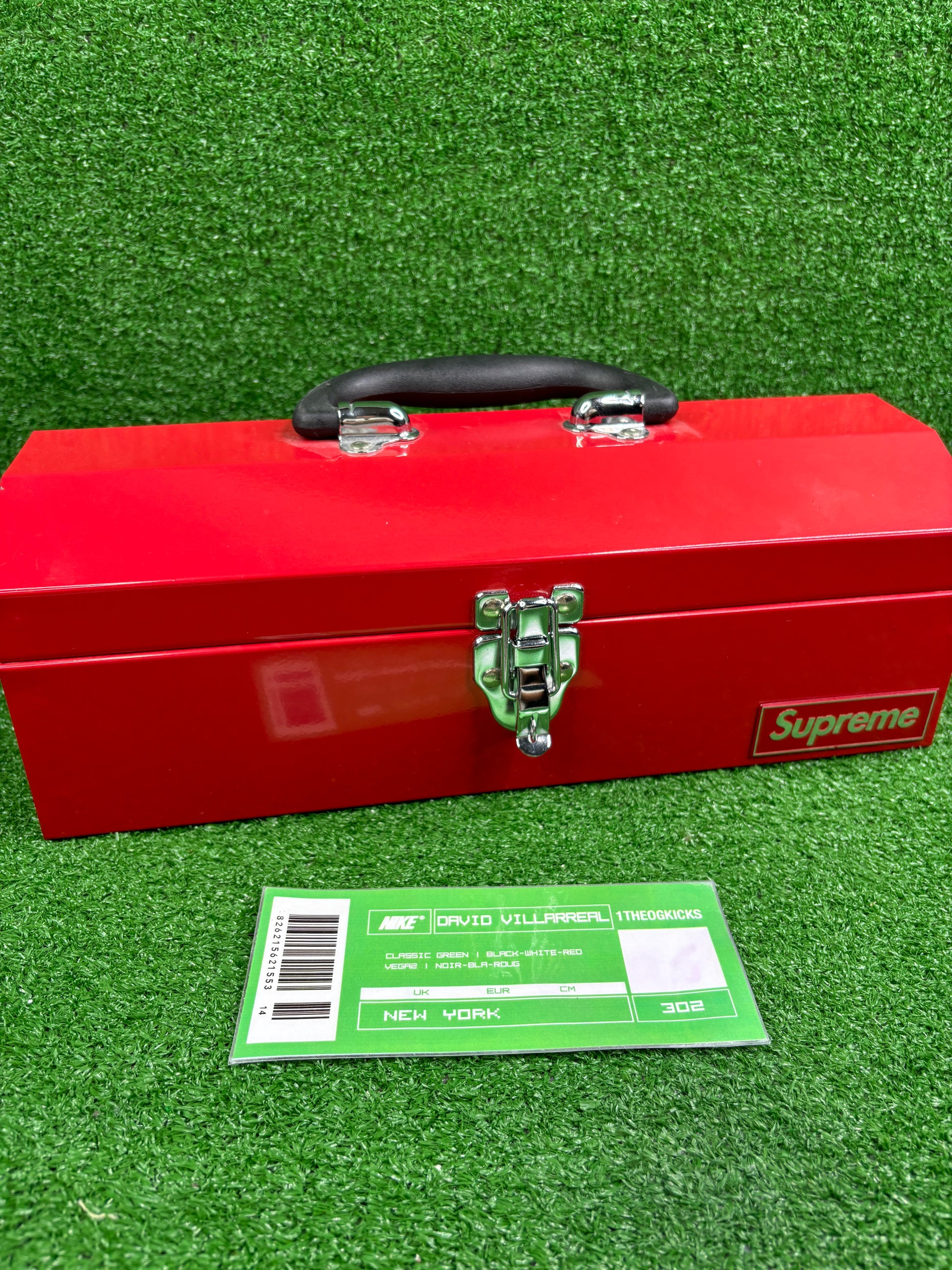 SS14 Supreme Metal ToolBox Lock Utility Storage box