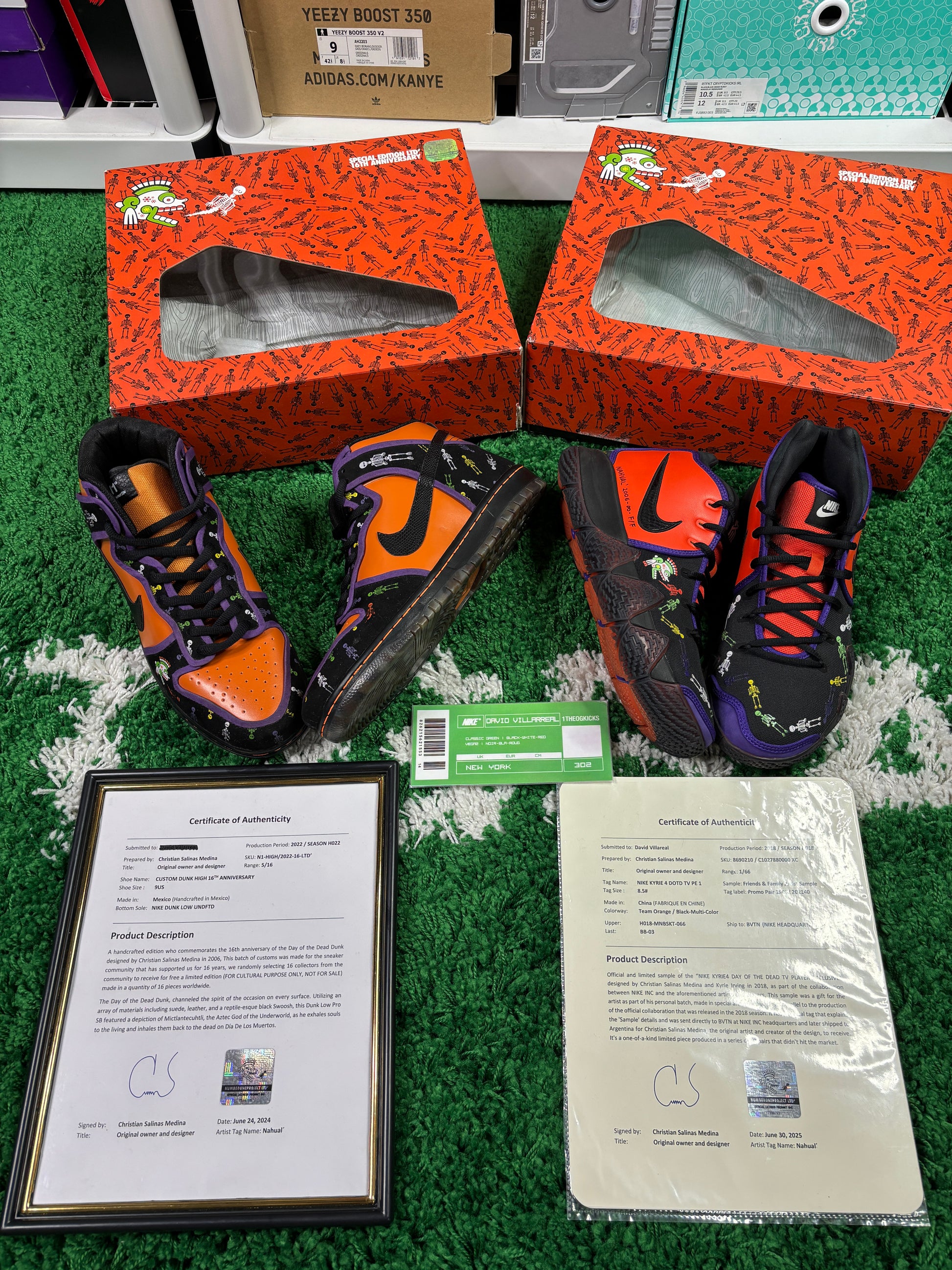 Nike Kyrie Day of the Dead Sample - Size 8.5
