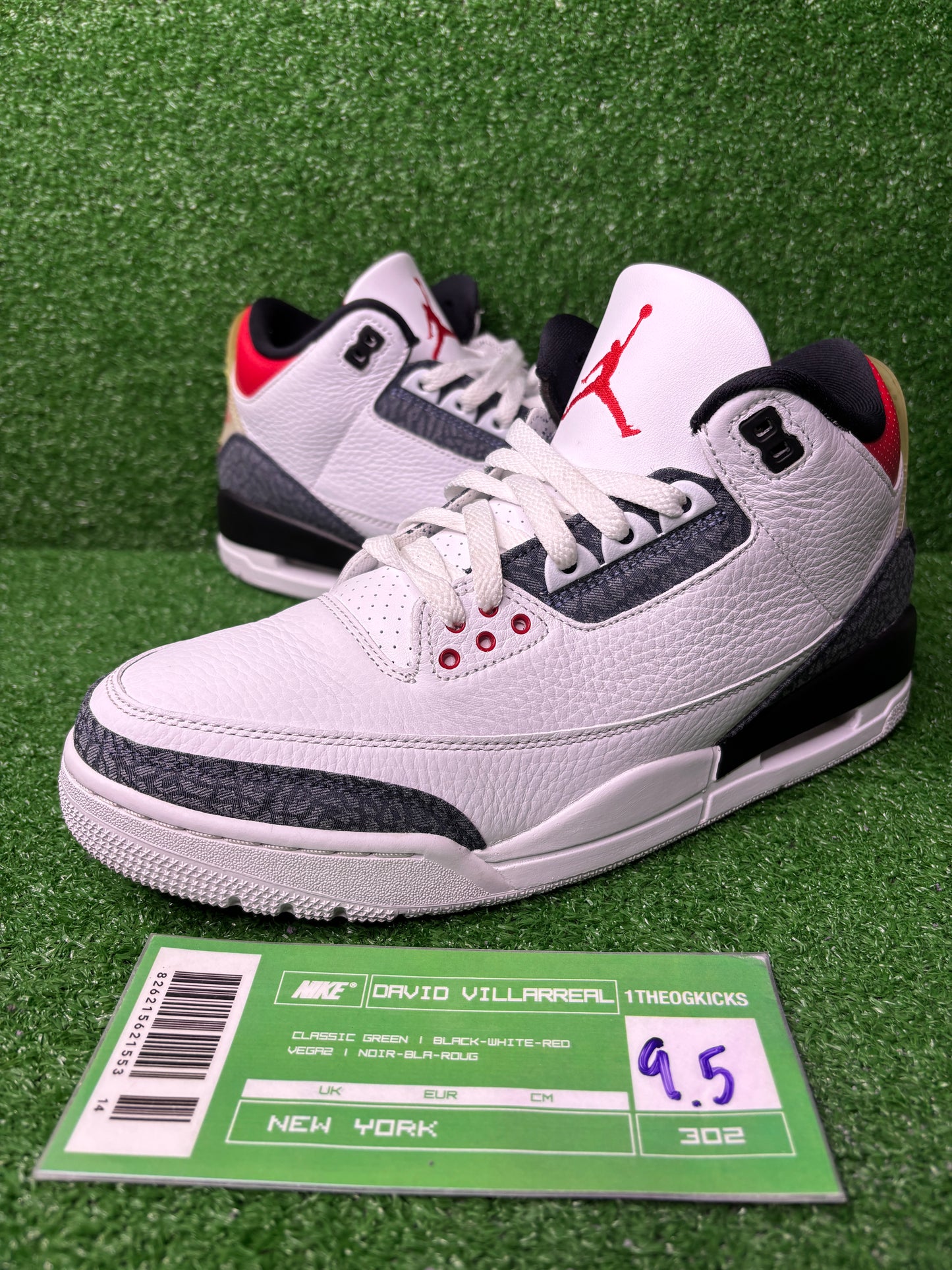 Air Jordan 3 Retro SE-T CO.JP Fire Red - Size 9.5