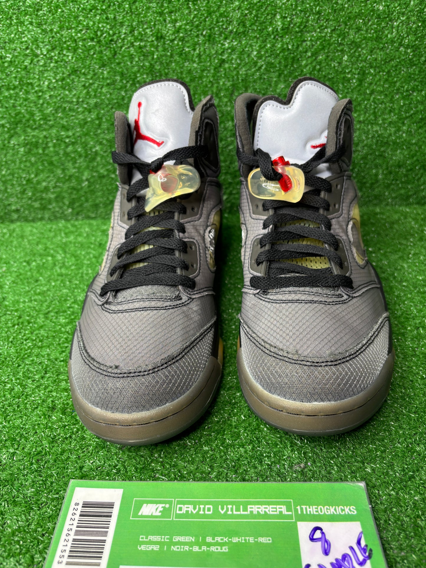 Jordan 5 Off-White Muslin SAMPLE - Size 8