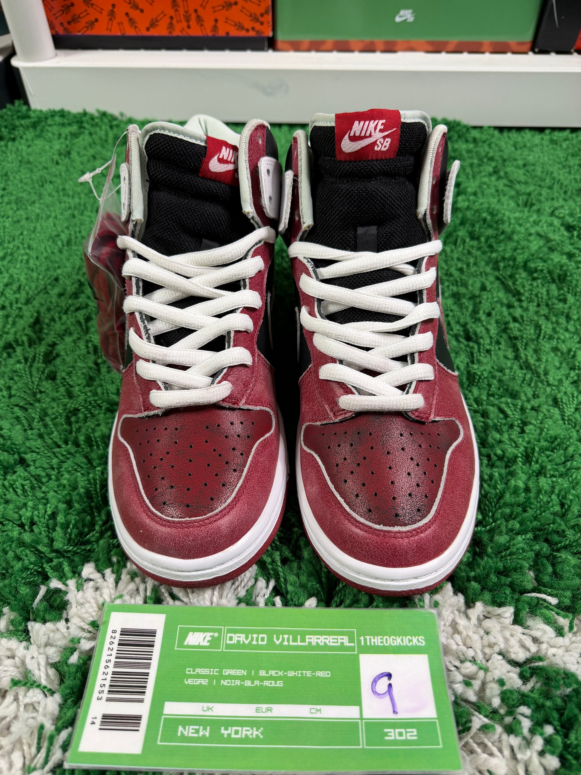 Nike Sb Jason Highs - Size 9