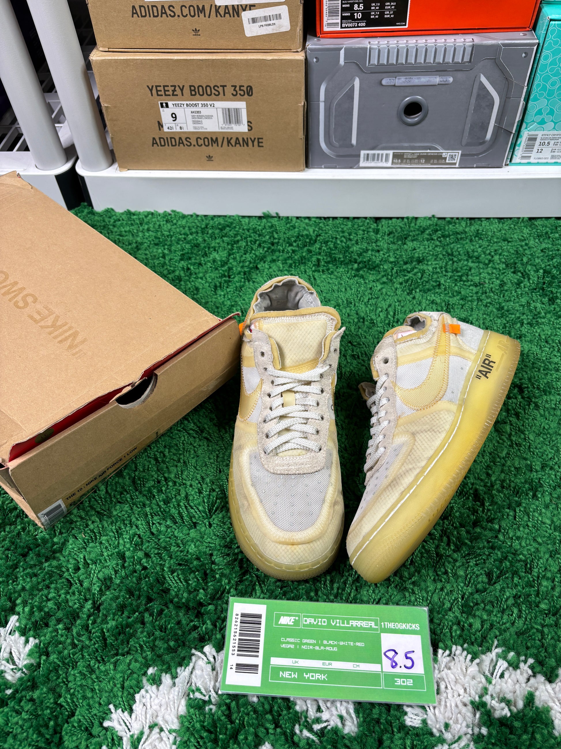 Air Force 1 Off White The Ten - Size 8.5
