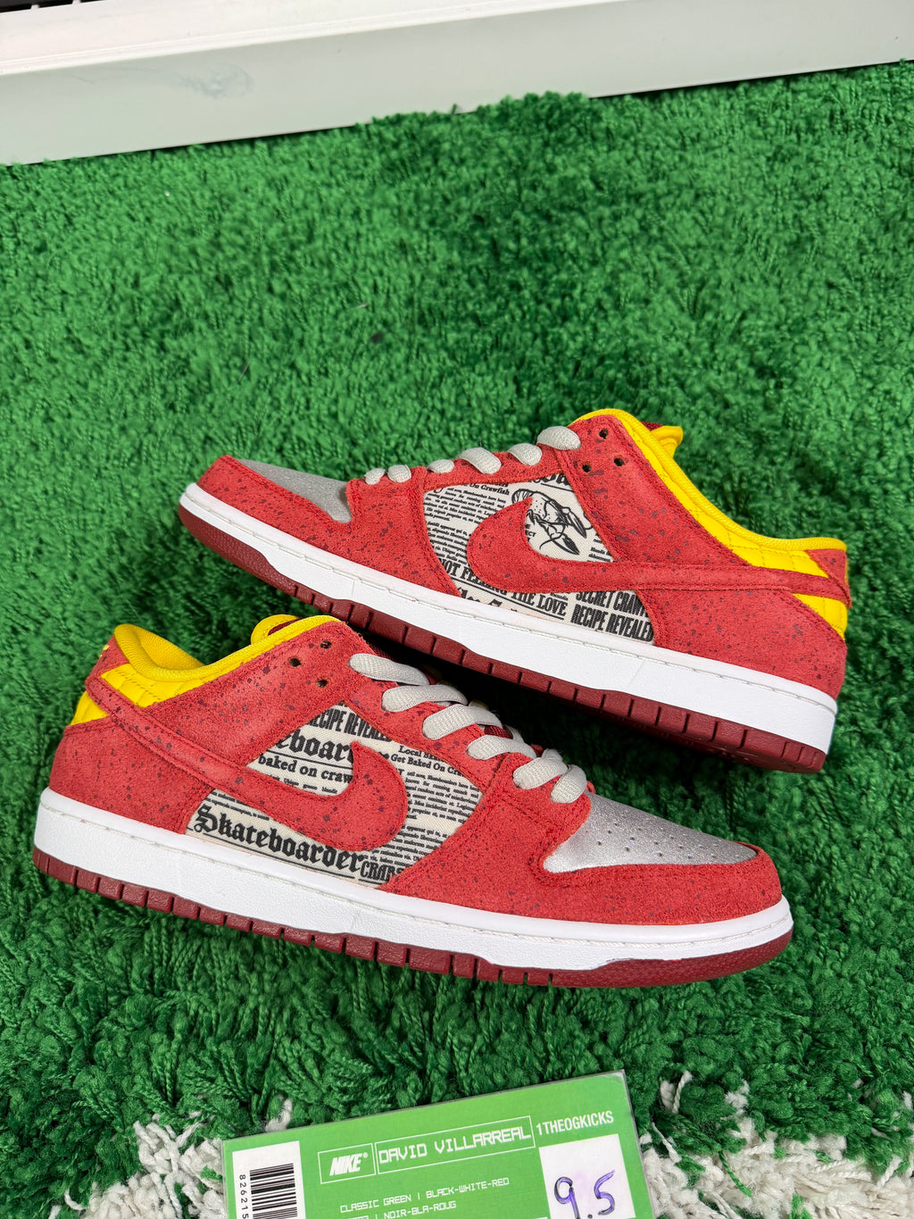 Nike Sb Crawfish - Size 9.5
