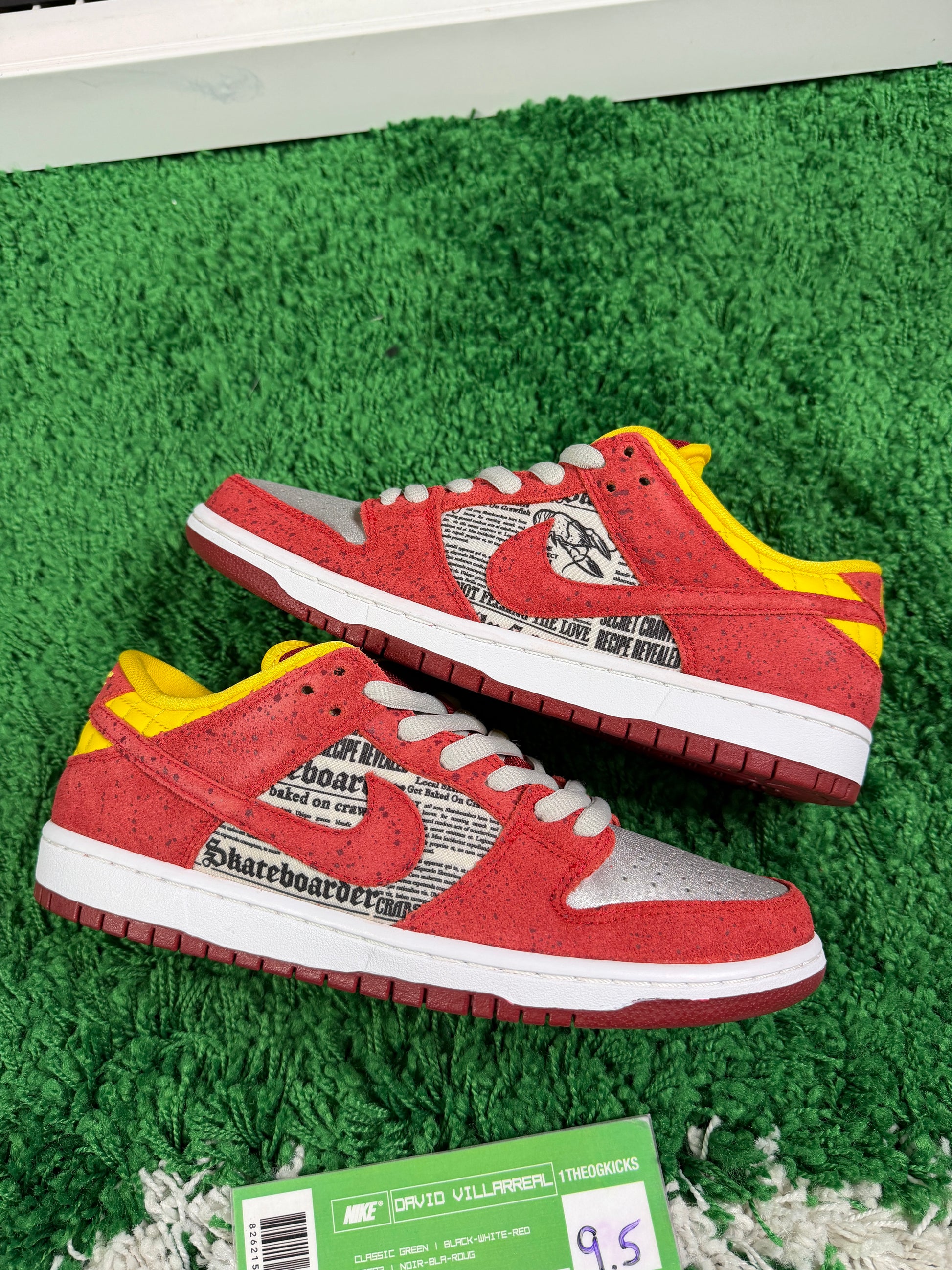 Nike Sb Crawfish - Size 9.5