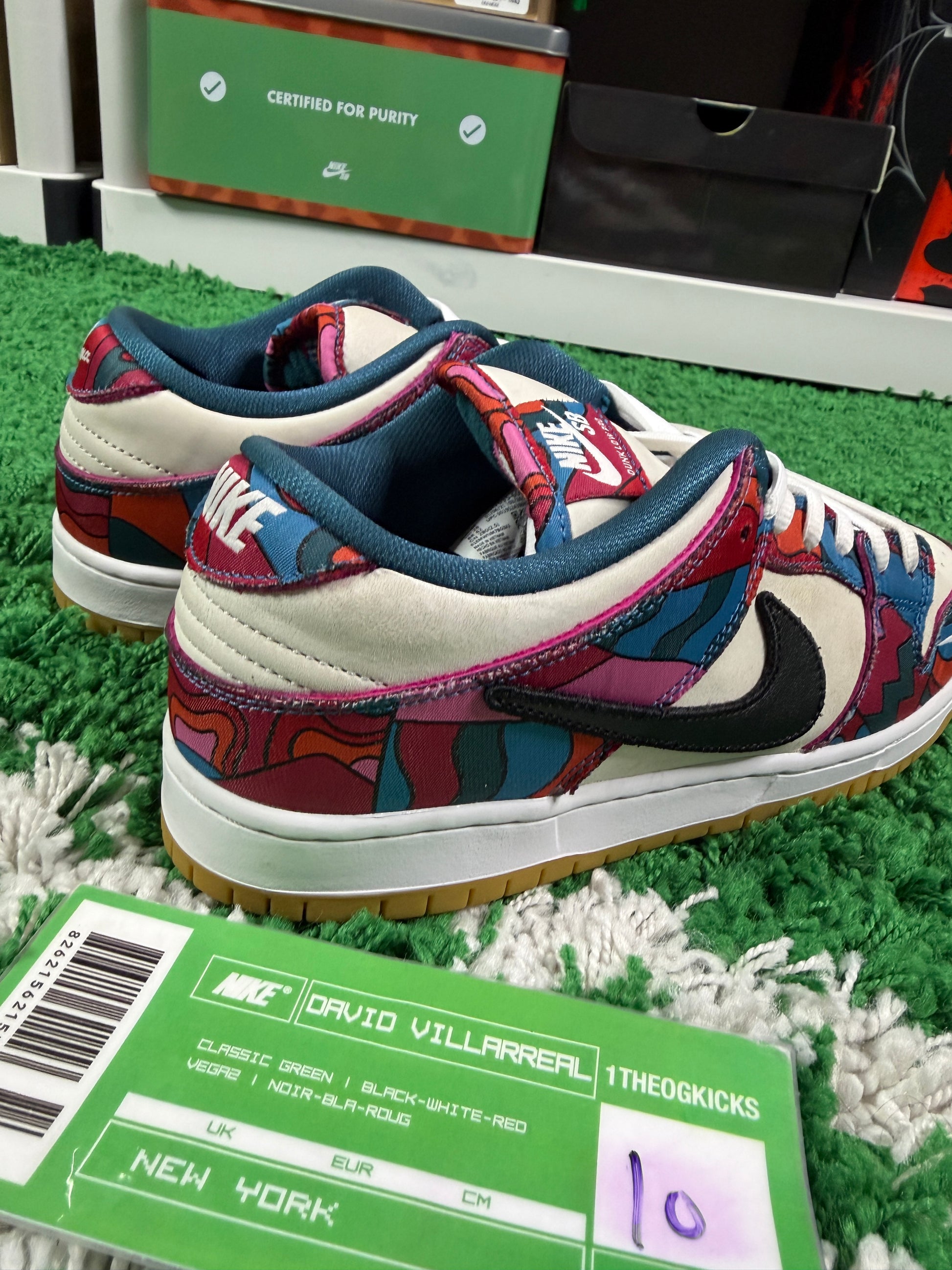 Nike Sb Parra's - Size 10