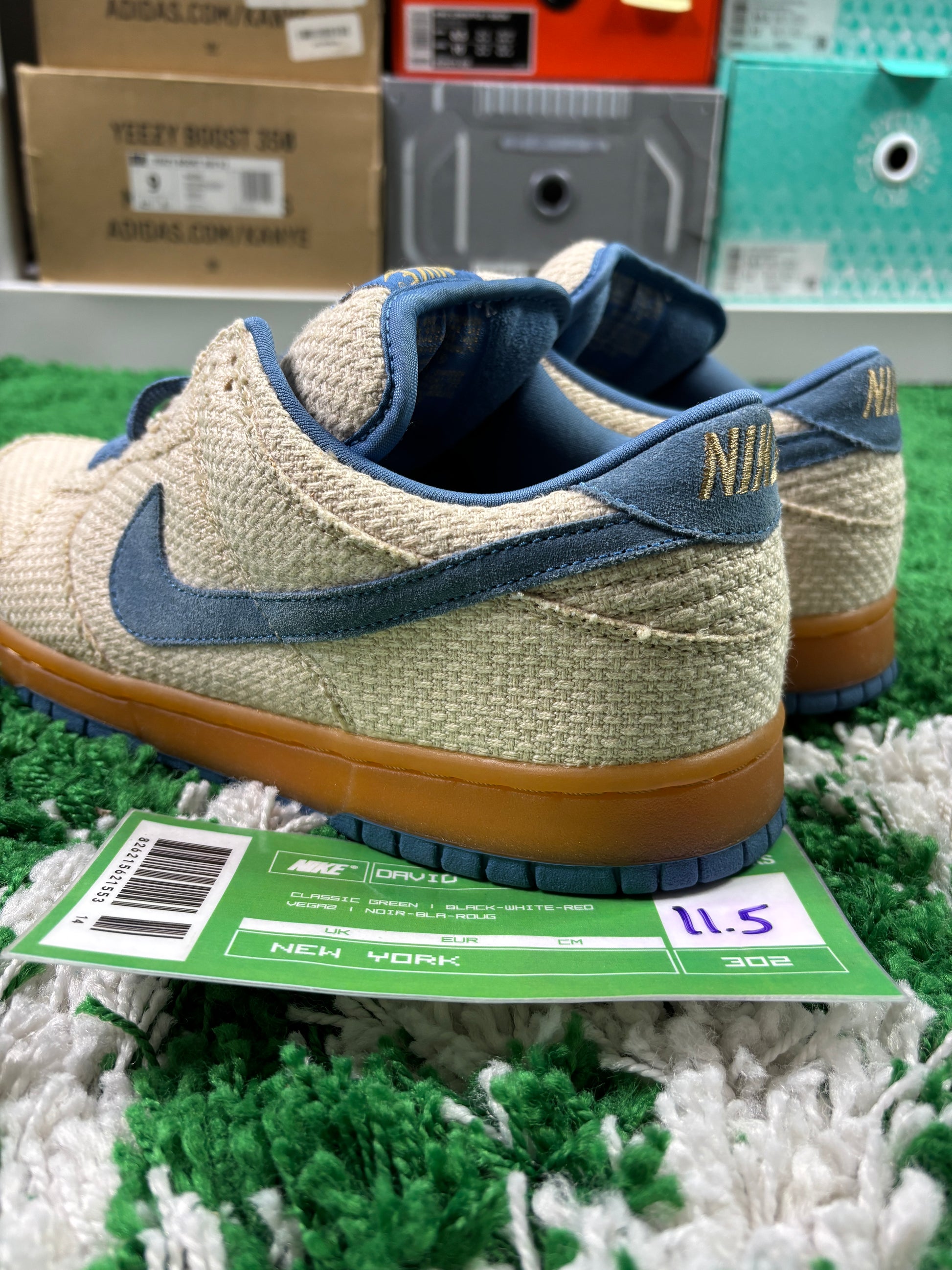 Nike Sb Blue Hemps - Size 11.5