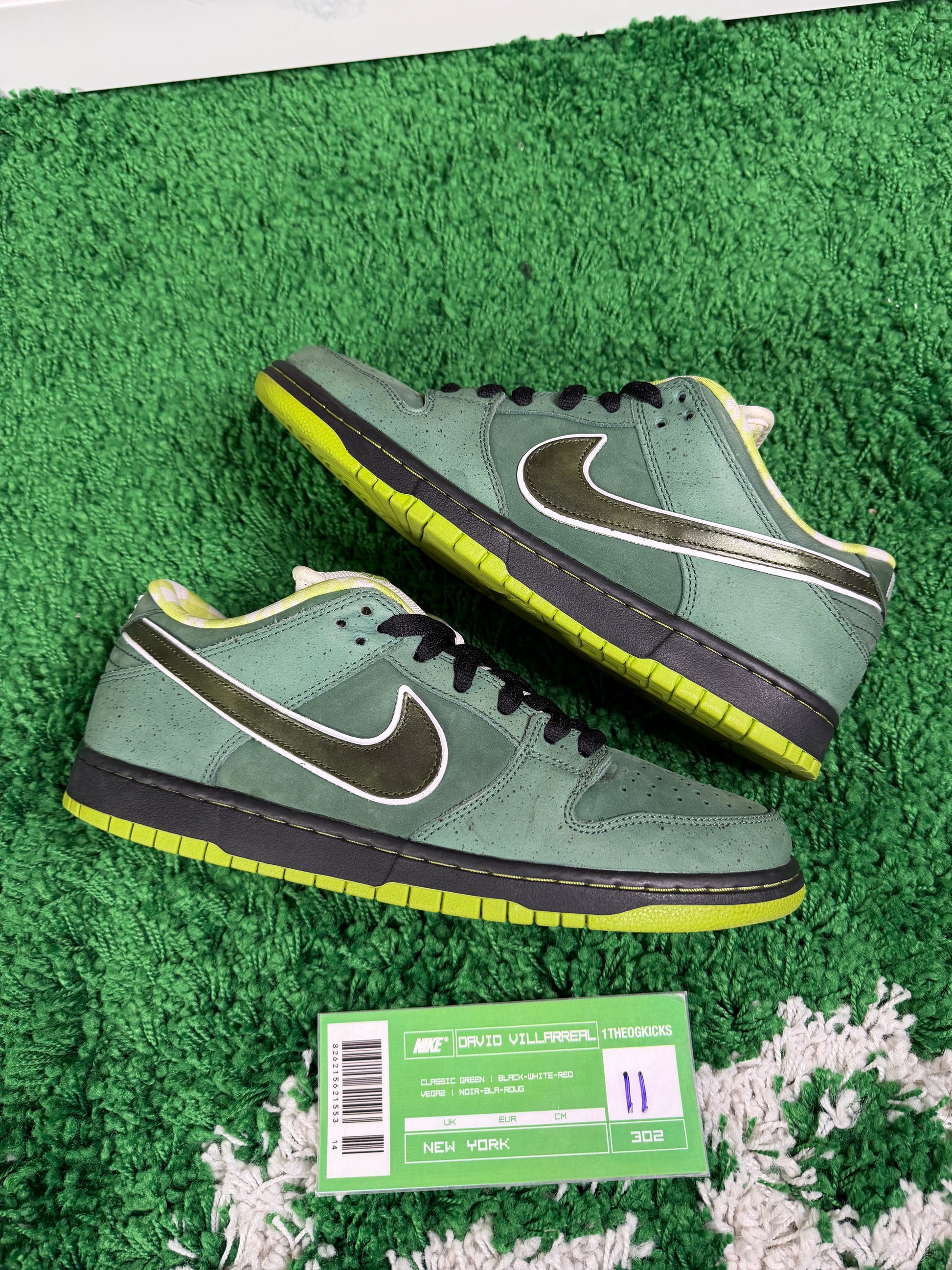 Nike Sb Green Lobsters - Size 11