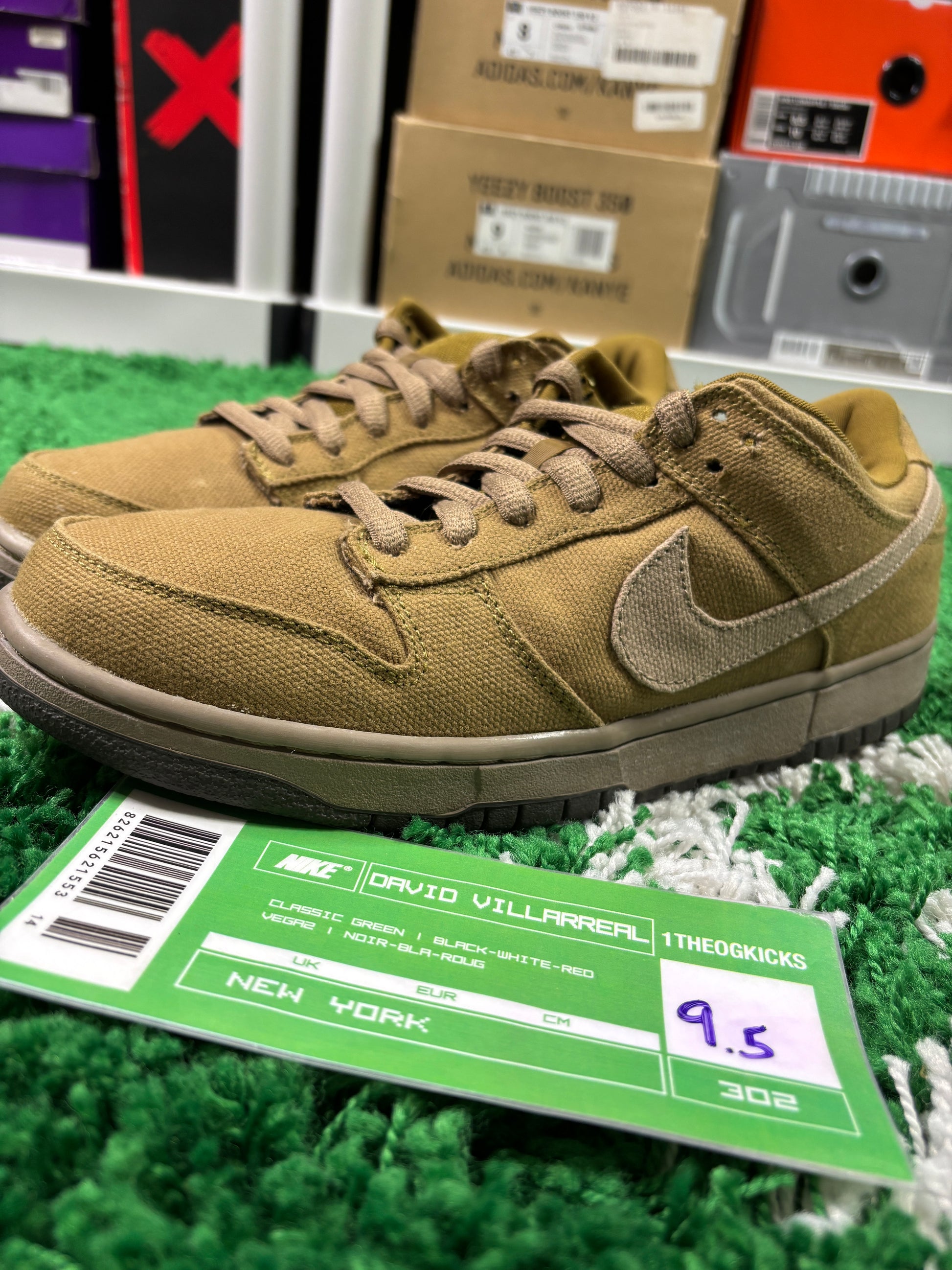 Nike Sb Spanish Moss - Size 9.5