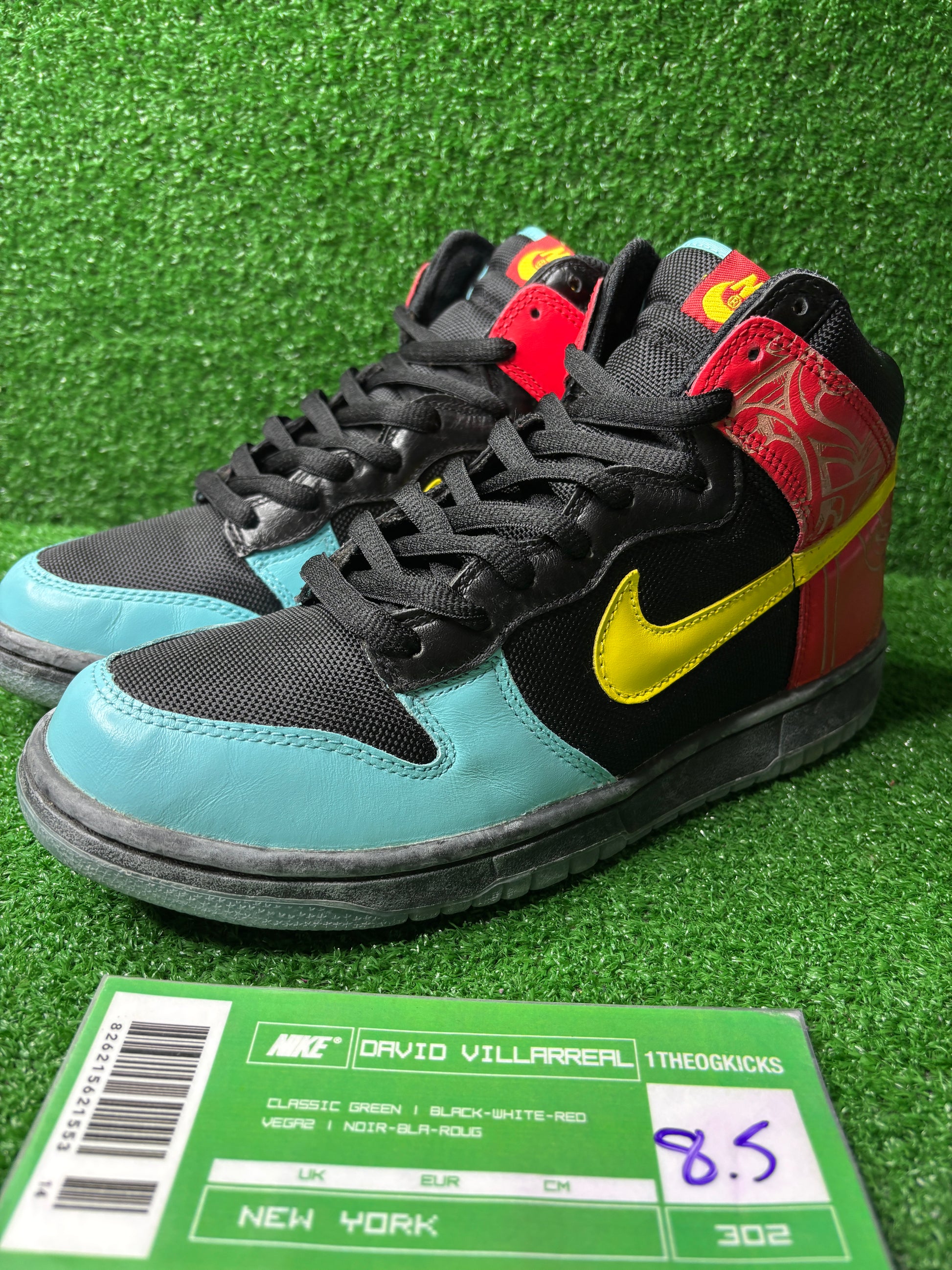 Nike Dunk High Major Taylor Pack - Size 8.5