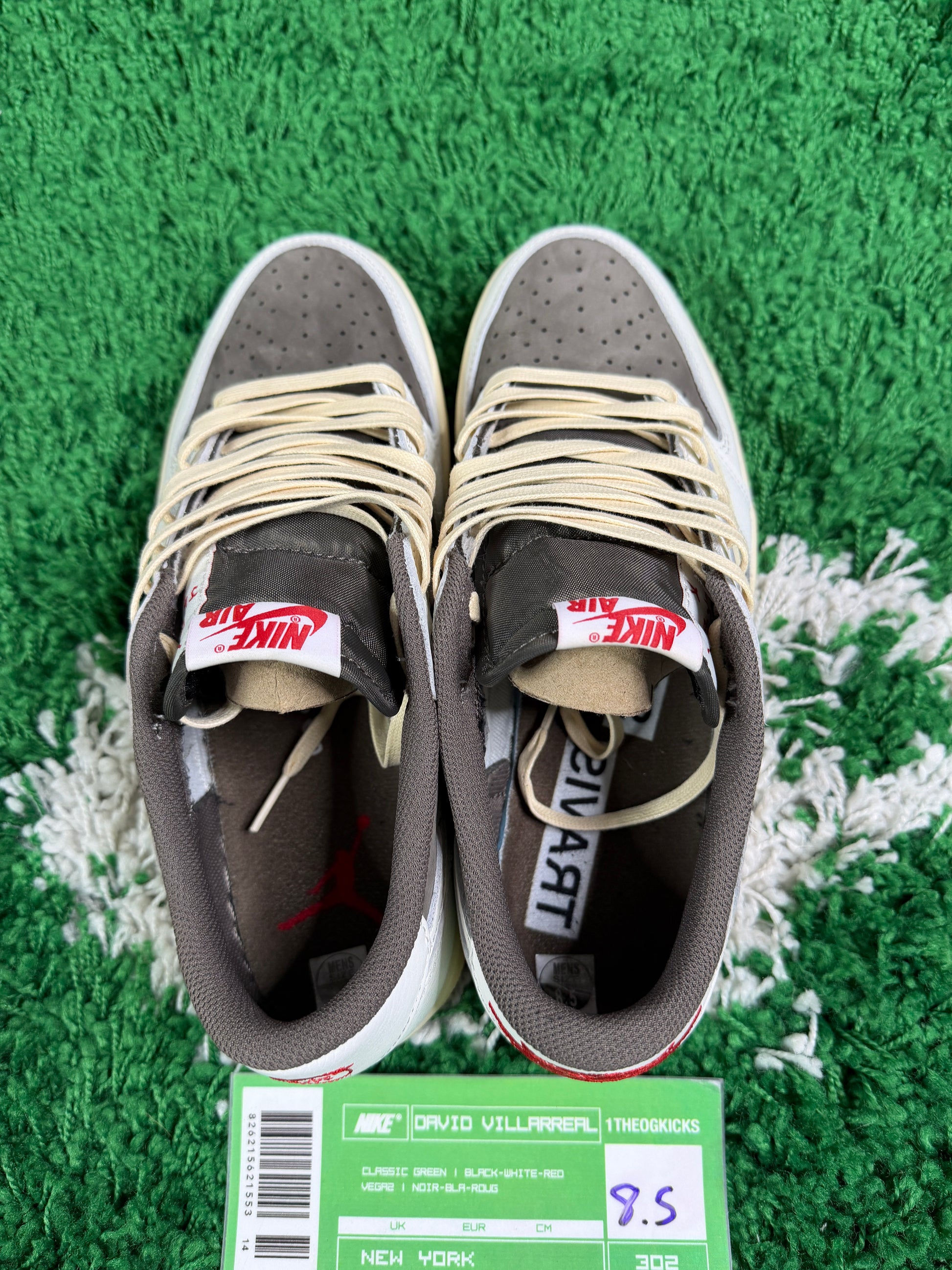 Jordan 1 Low Travis Scott Reverse Mocha - Size 8.5