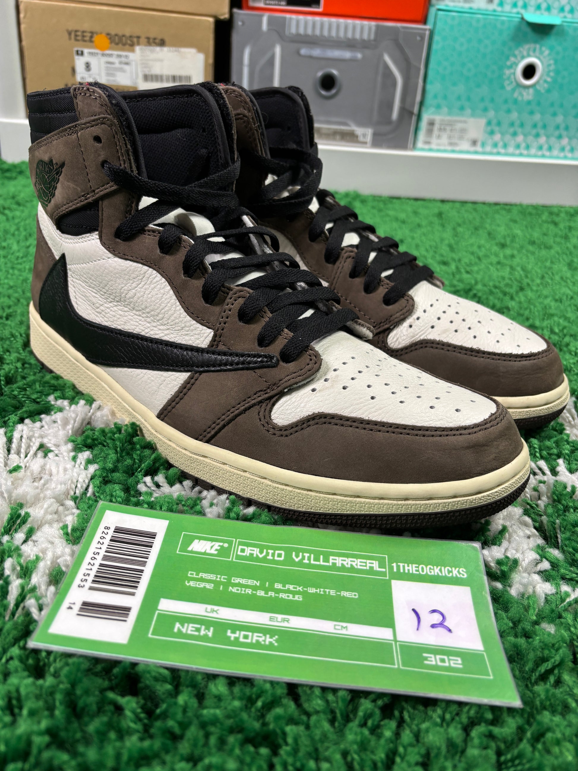 Jordan 1 Travis Scott Mocha - Size 12