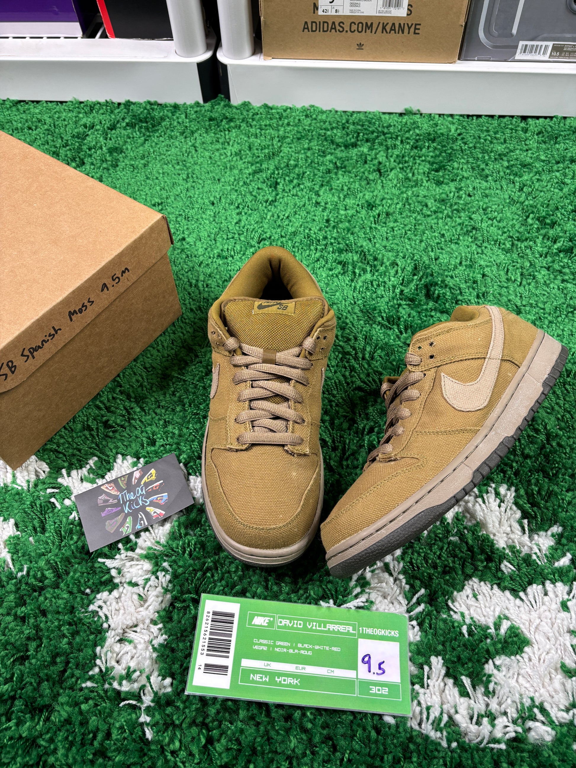 Nike Sb Spanish Moss - Size 9.5