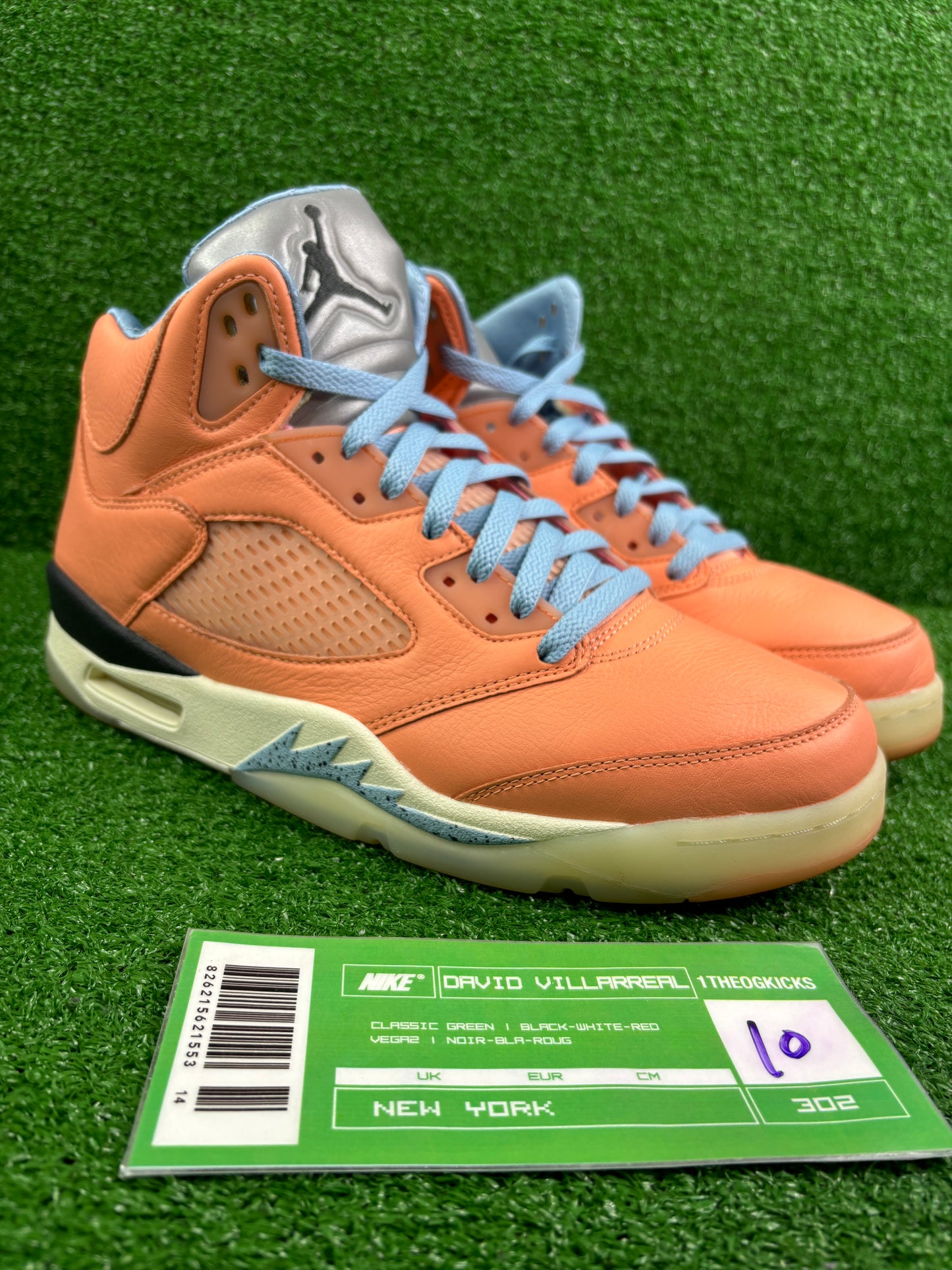 Jordan 5 DJ Khaled Crimson - Size 10