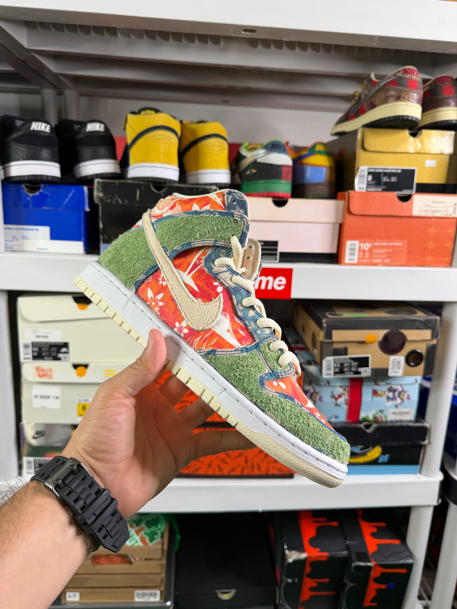 Nike Sb Hawaii High *Carved* - Size 10.5