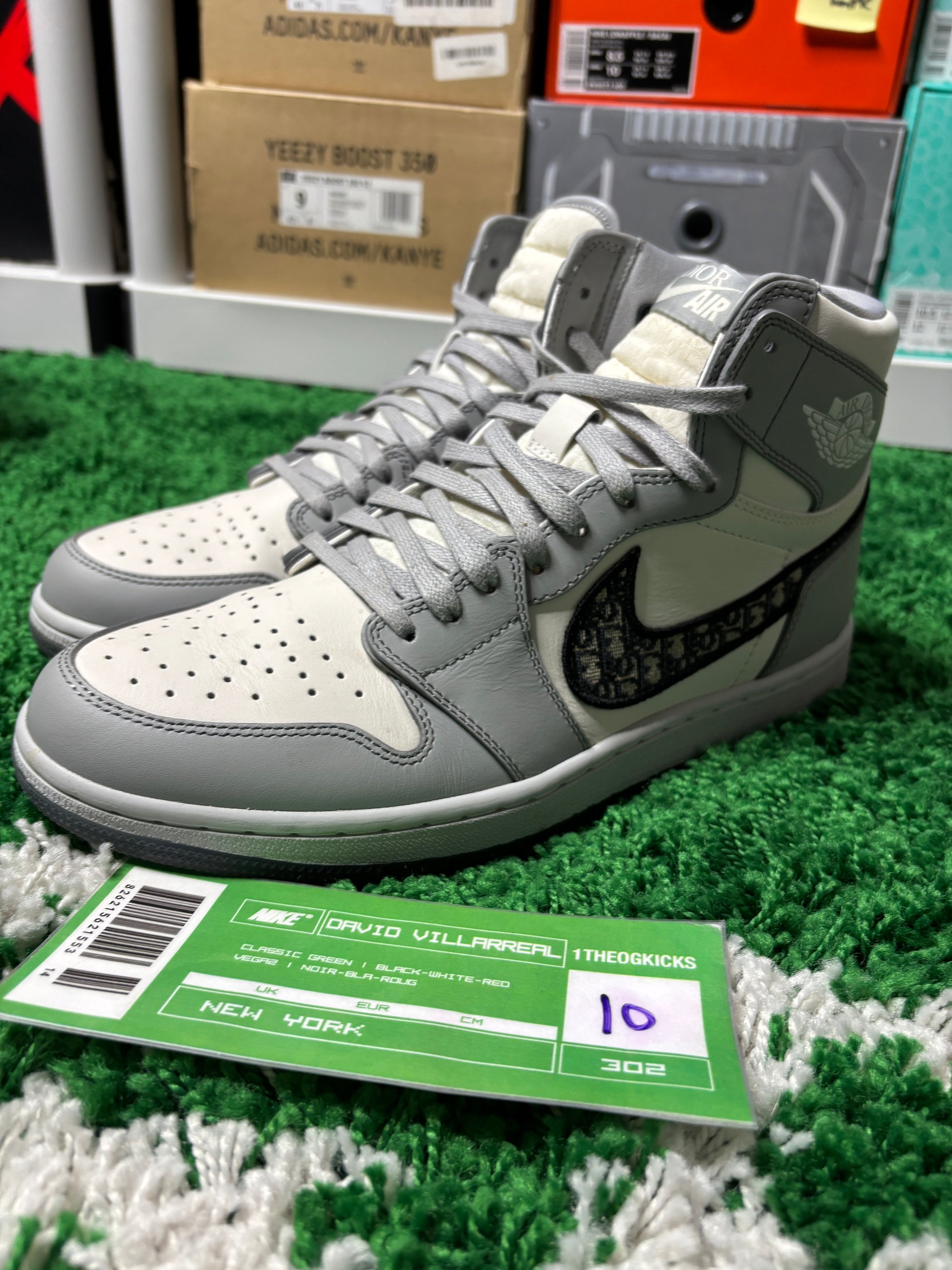 Air Jordan 1 Diors - Size 10