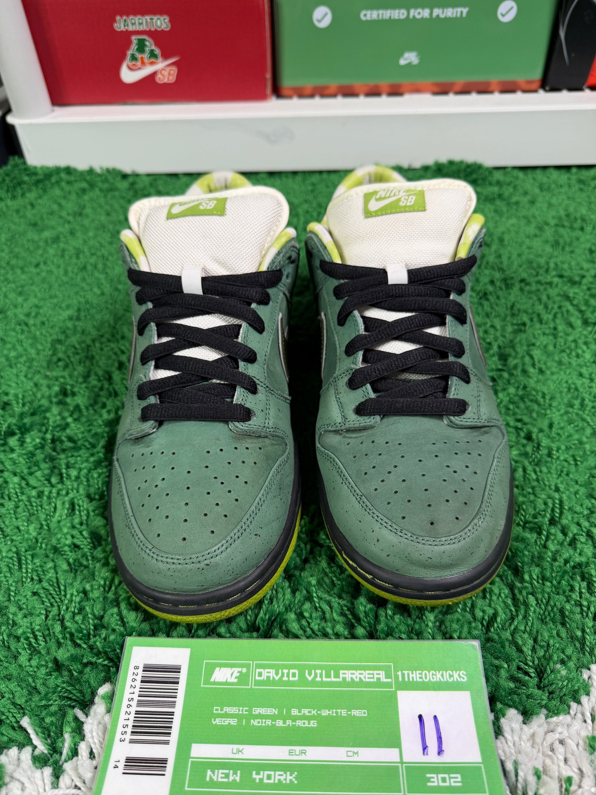 Nike Sb Green Lobsters - Size 11