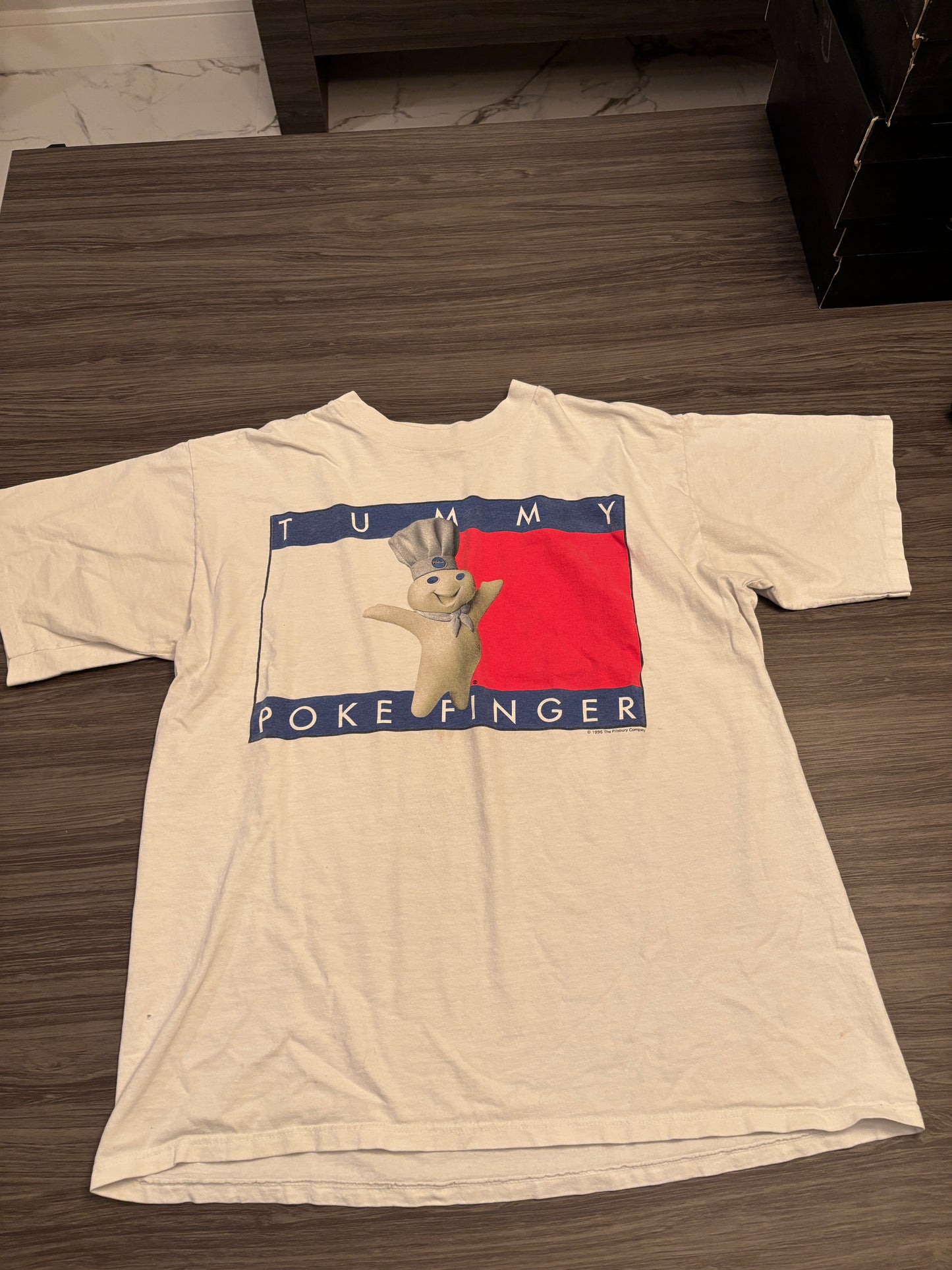 Vintage Pillsbury Doughboy Tee x Tommy Pokefinger - Size L