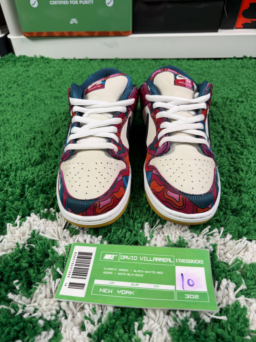 Nike Sb Parra's - Size 10