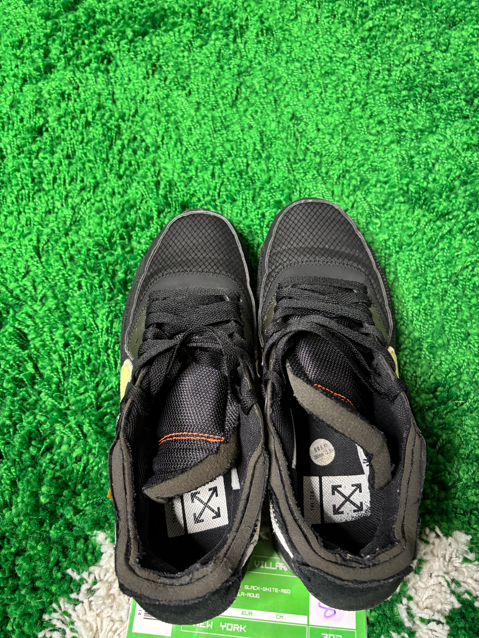 Nike Air Max 90 OFF WHITE Black - size 8