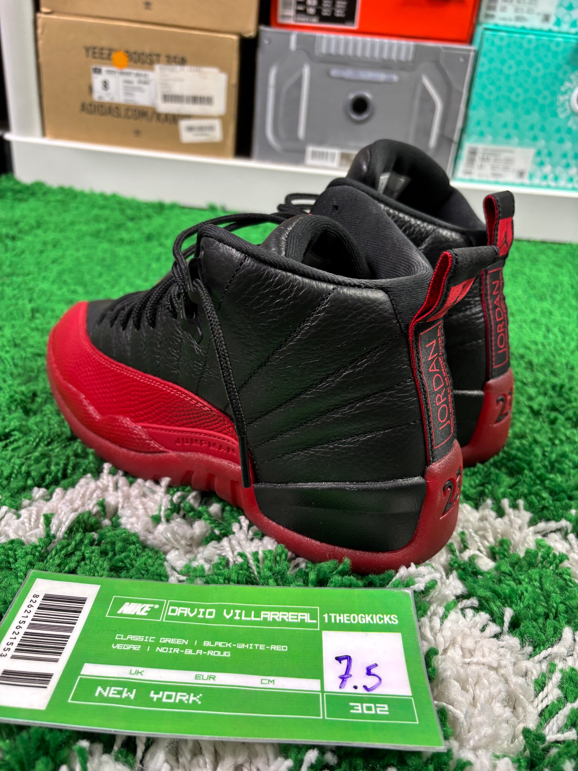 Jordan 12 Flu Game - Size 7.5