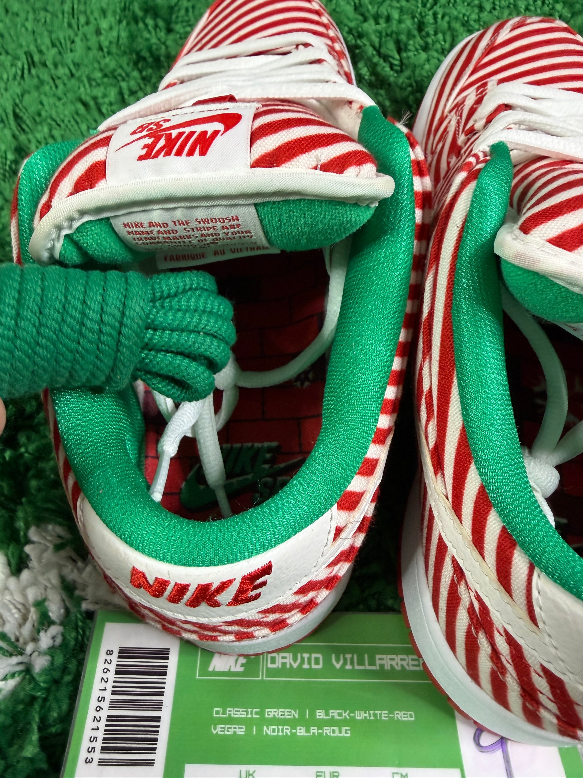 Nike Sb Candy Canes - Size 9