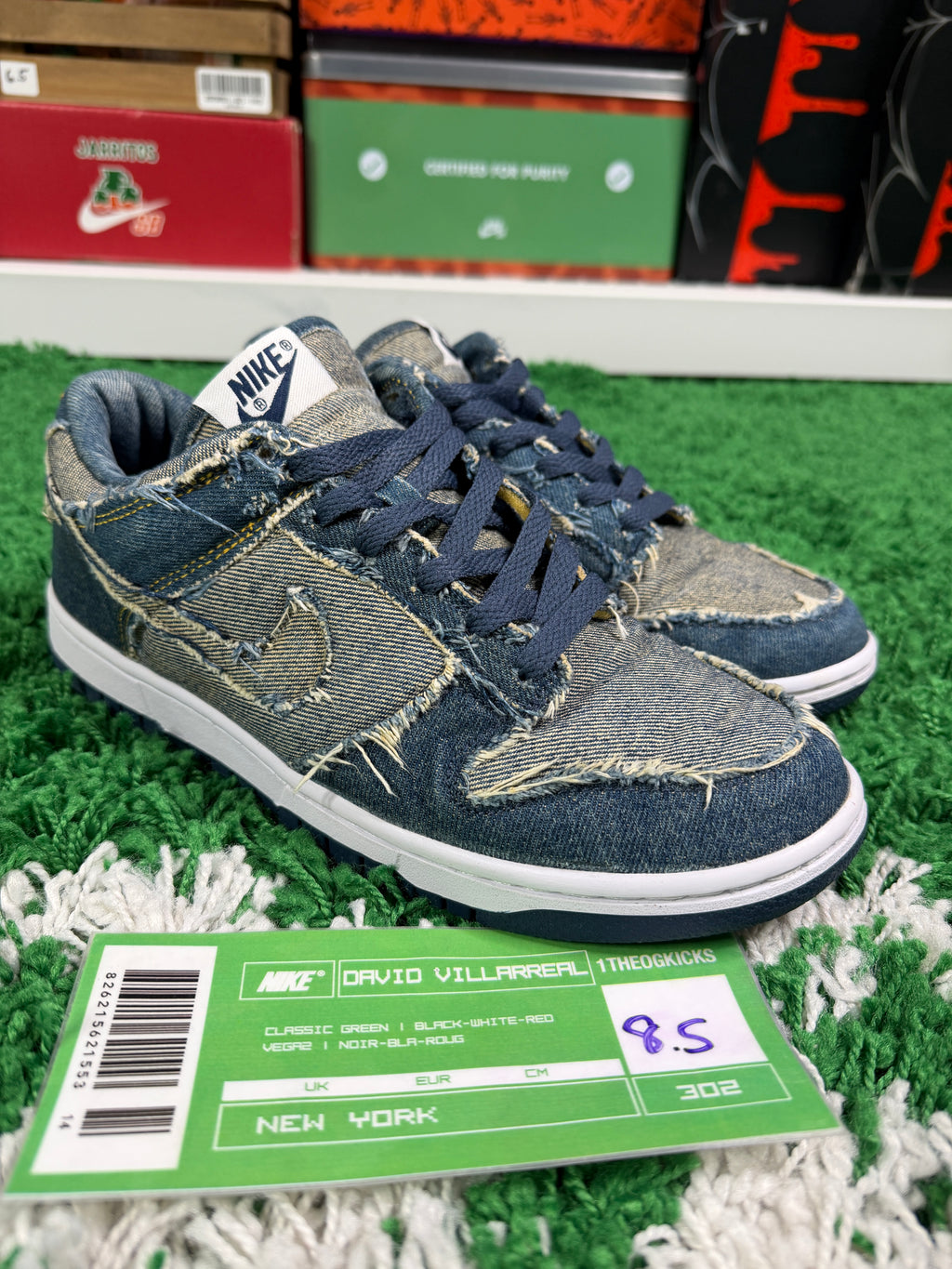 Nike Dunk CL Denim - Size 8.5
