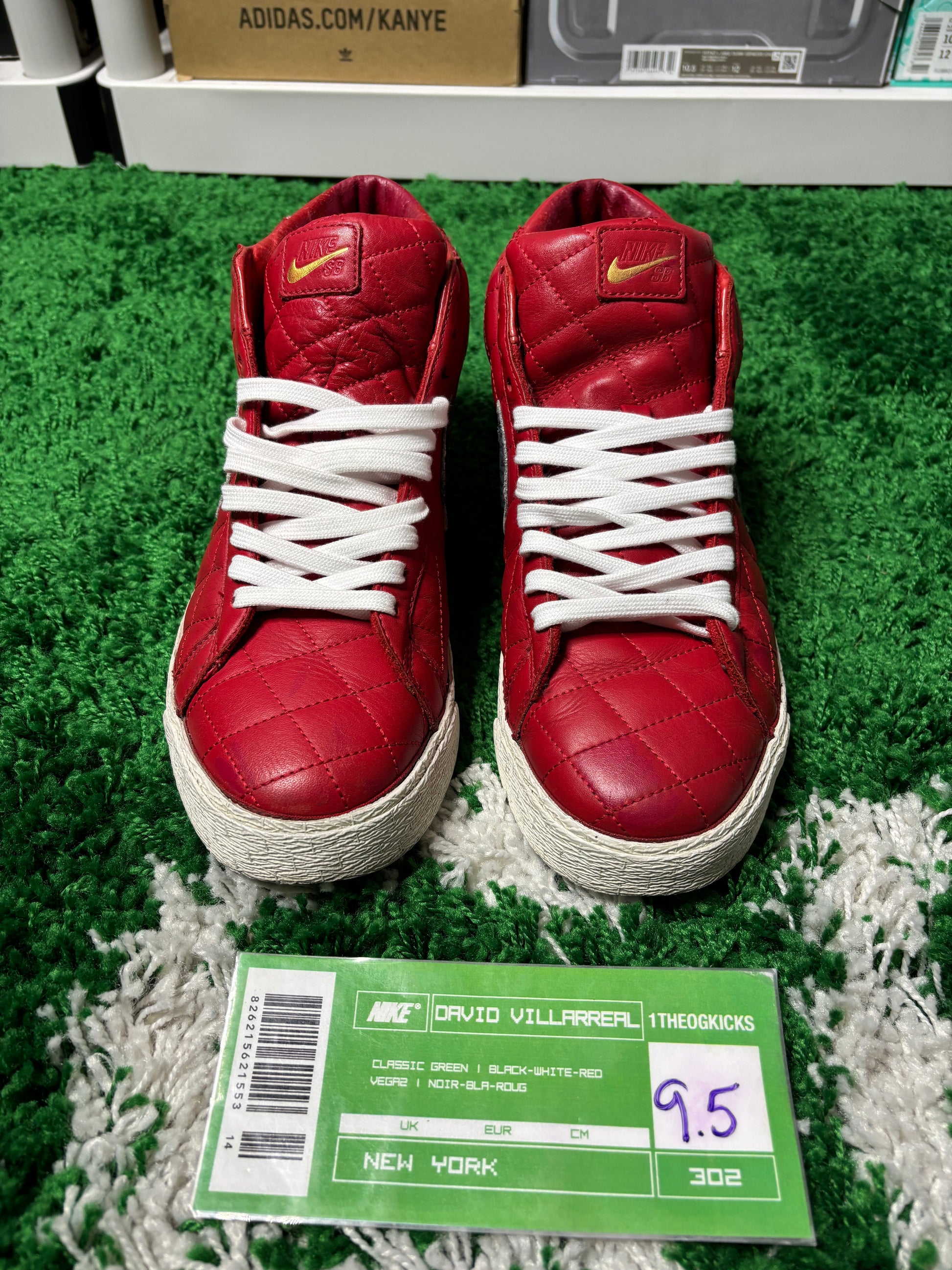 Nike Sb Red Supreme Blazer - Size 9.5