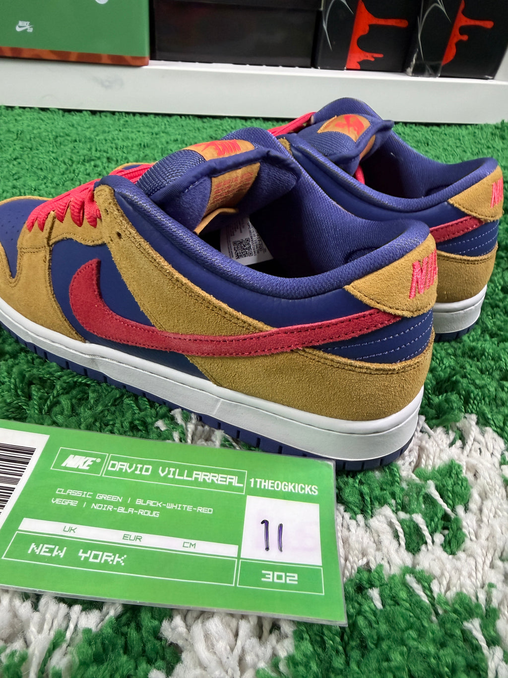 Nike Sb Reverse Papa Bear Lows - Size 11