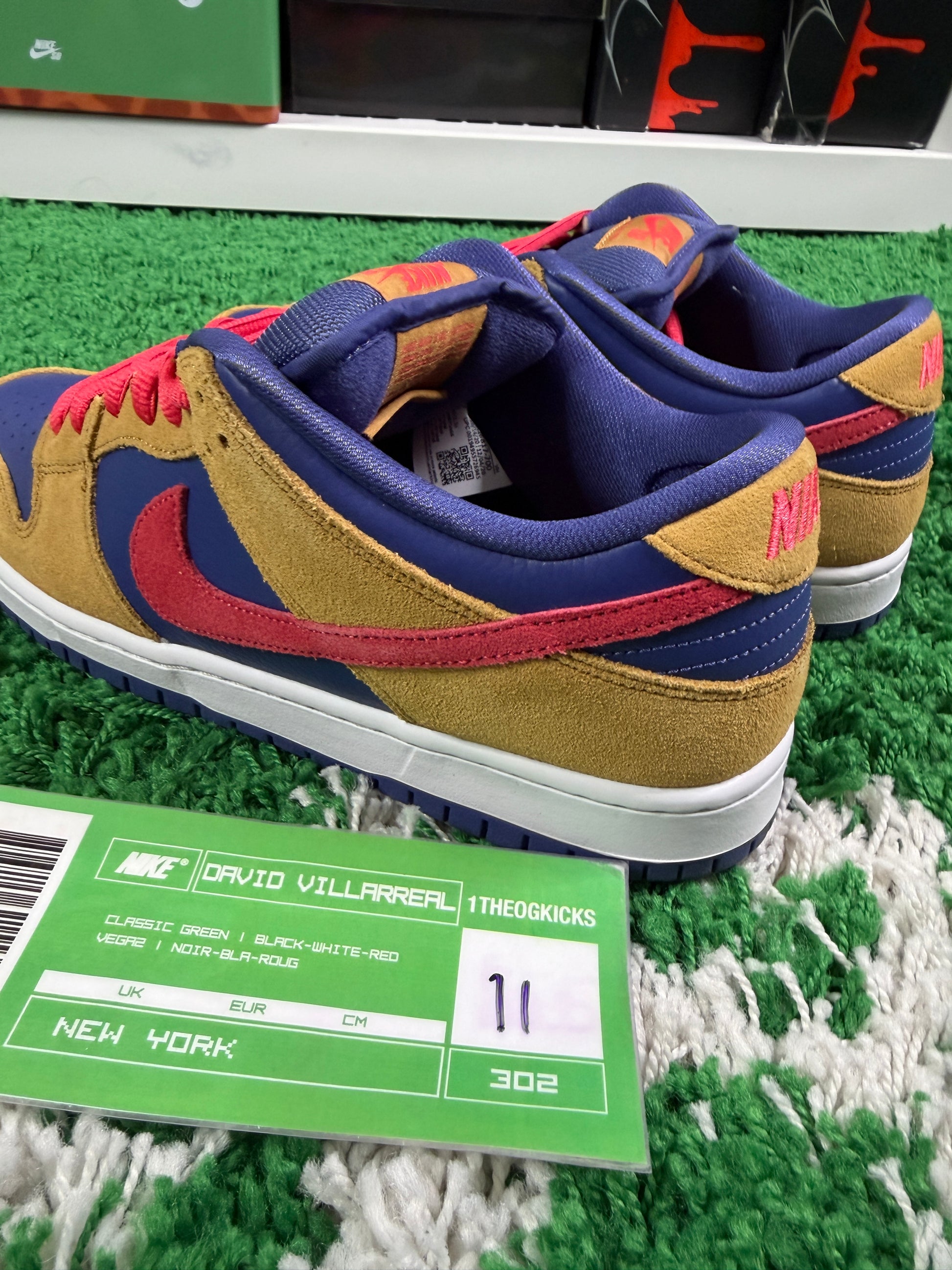 Nike Sb Reverse Papa Bear Lows - Size 11