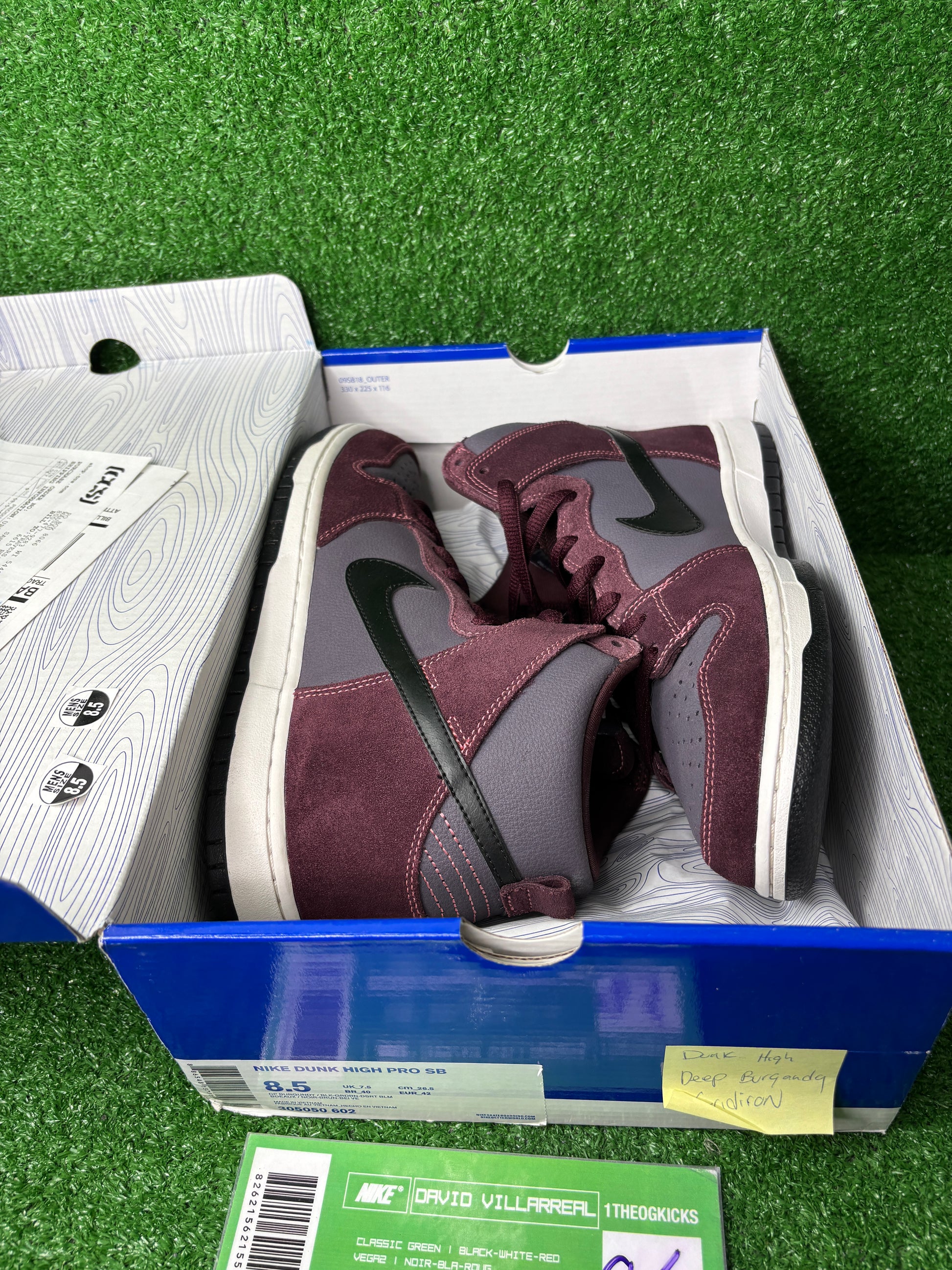 Nike Sb Deep Burgundy - Size 8.5
