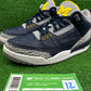 Air Jordan 3 Michigan Wolverines PE Sample - Size 12