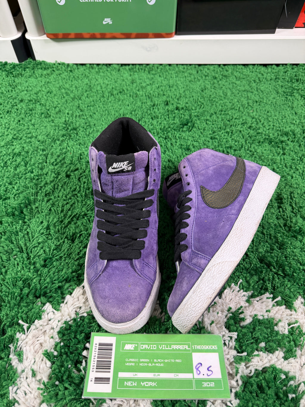 Nike Sb Purple Rain - Size 8.5
