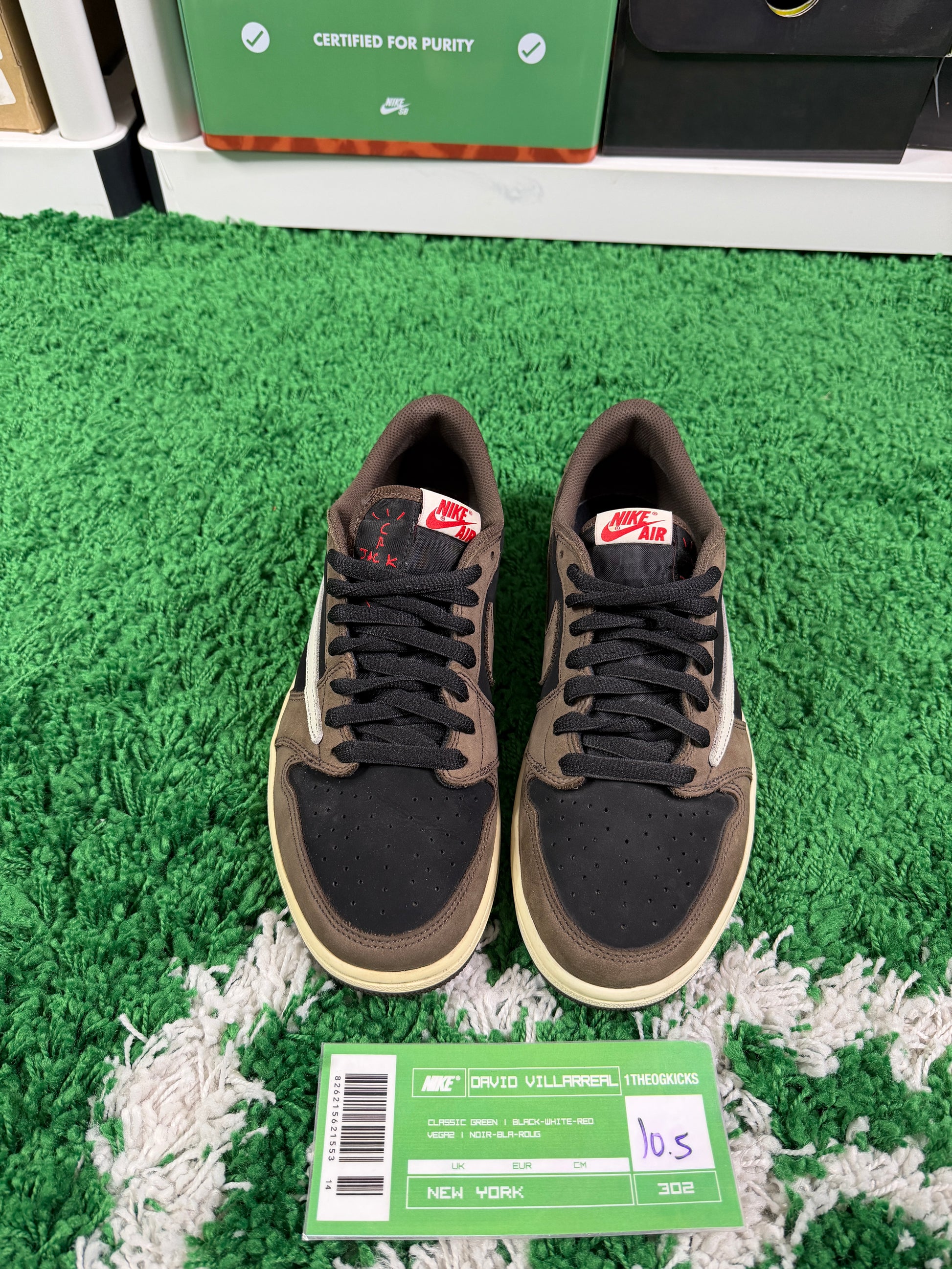 Air Jordan 1 Travis Mocha - Size 10.5