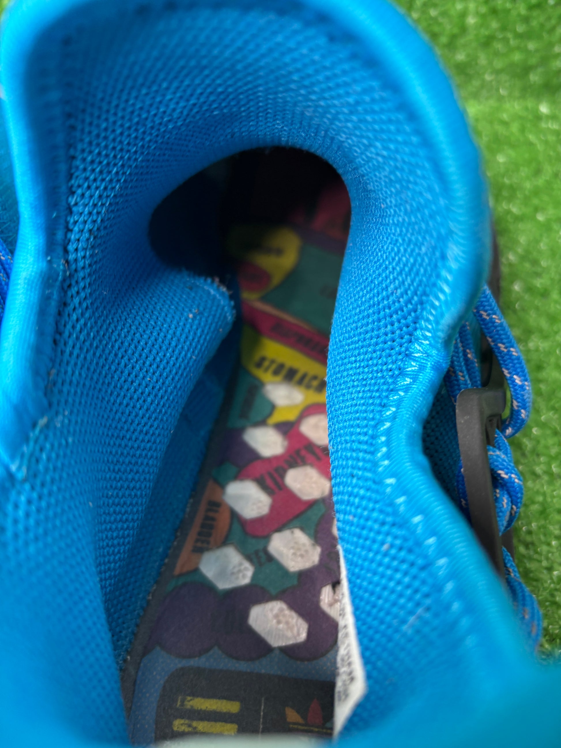 Addidas Pharrell x NMD Human Race 'Sharp Blue' - Size 11.5