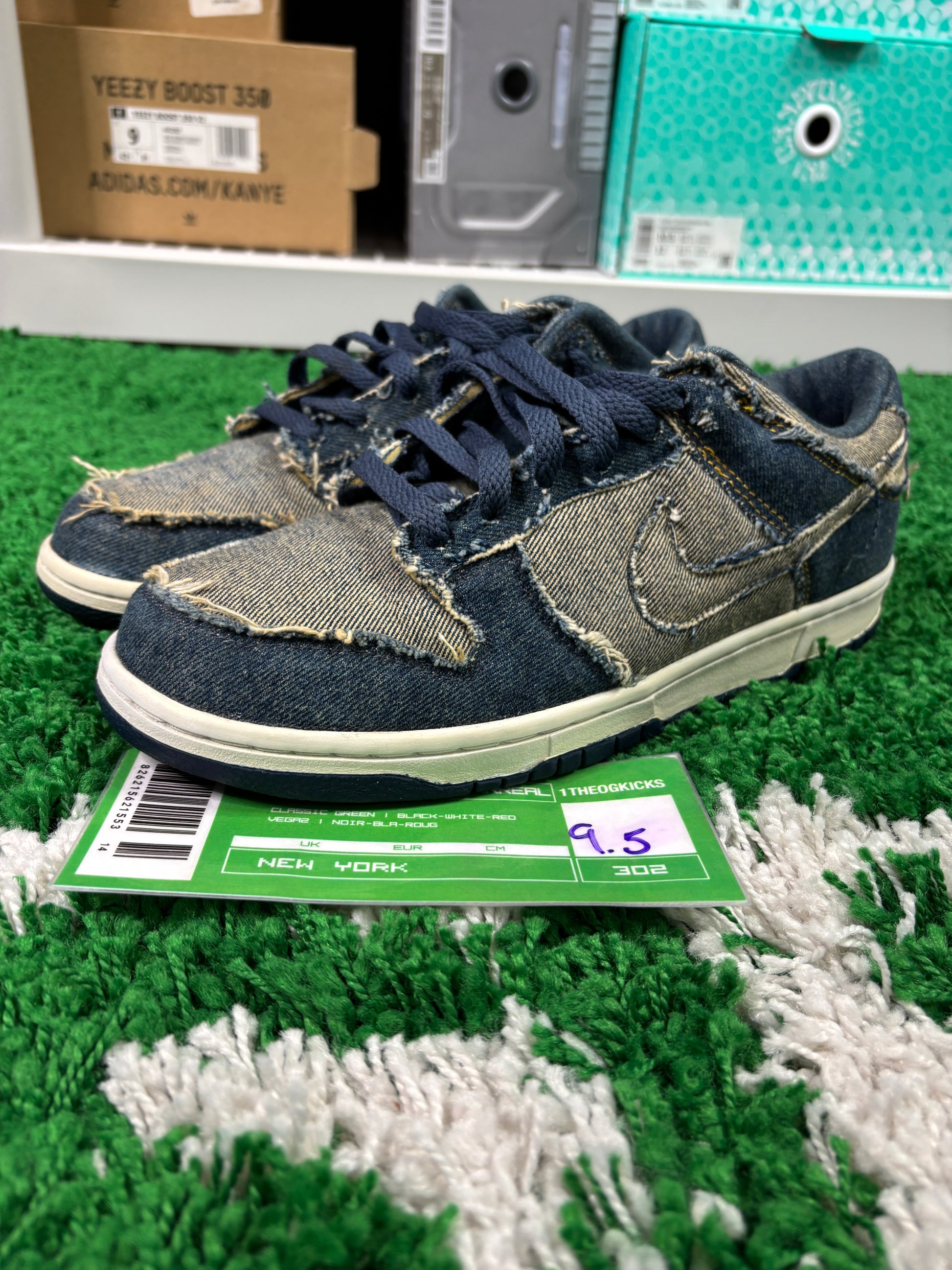 Nike Dunk Low CL Denim - Size 9.5