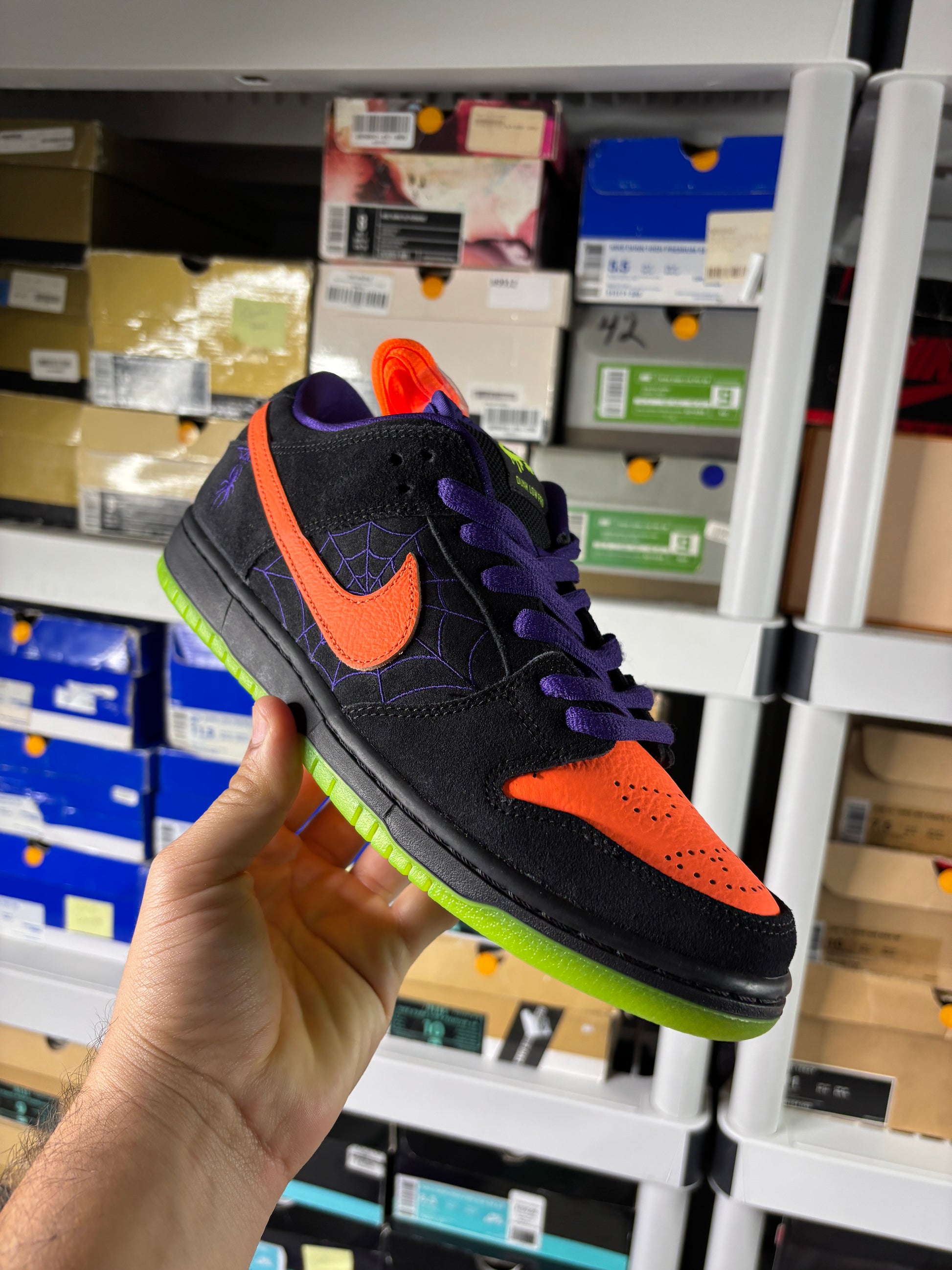 Nike Sb Night Of Mischief Special Box - Size 8.5