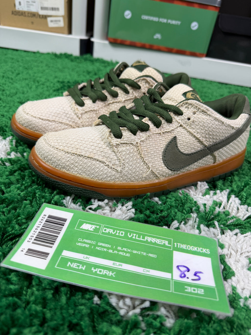 Nike Sb Bonsai Hemps - Size 8.5