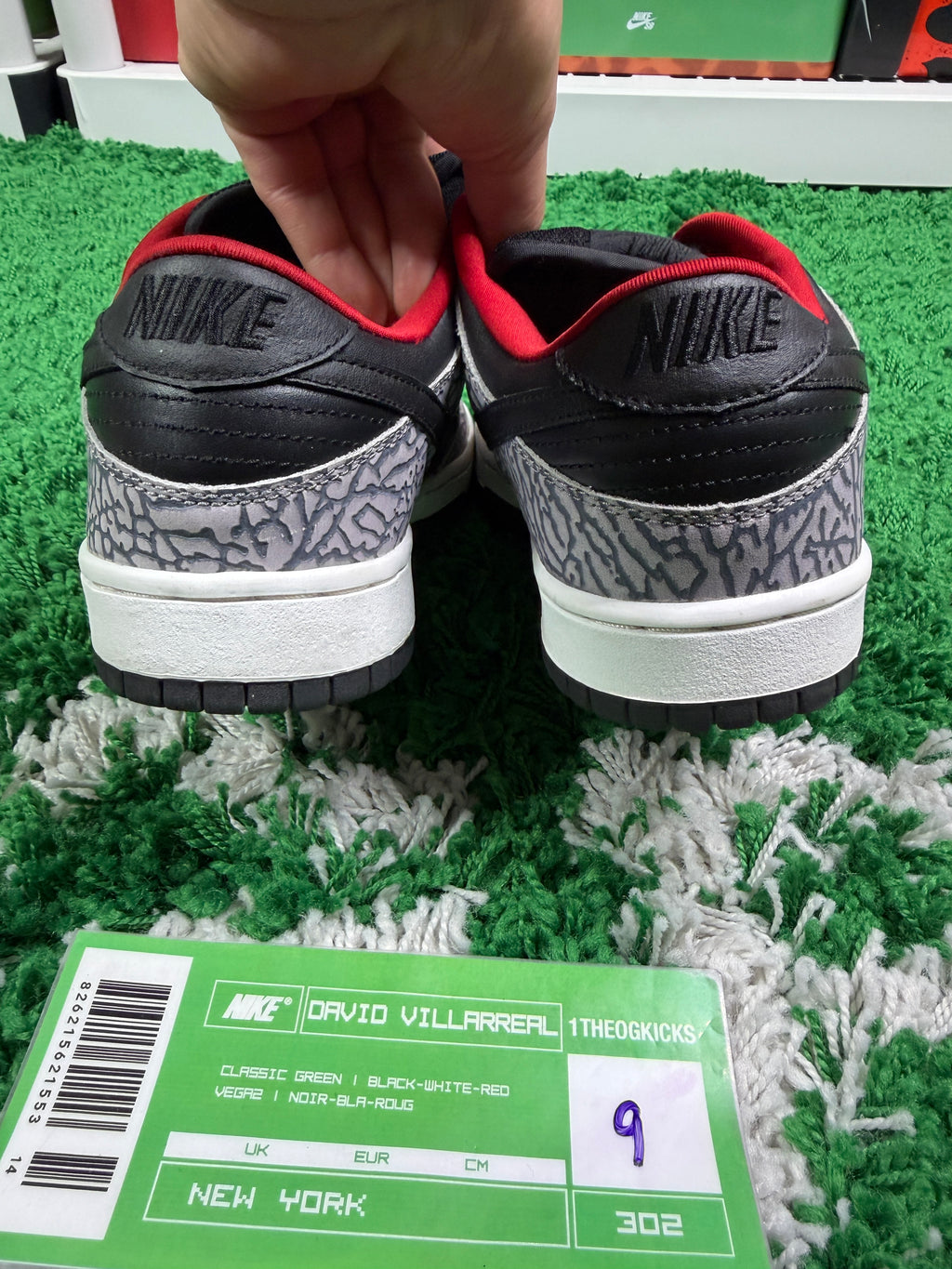 Nike Sb Supreme Black - Size 9