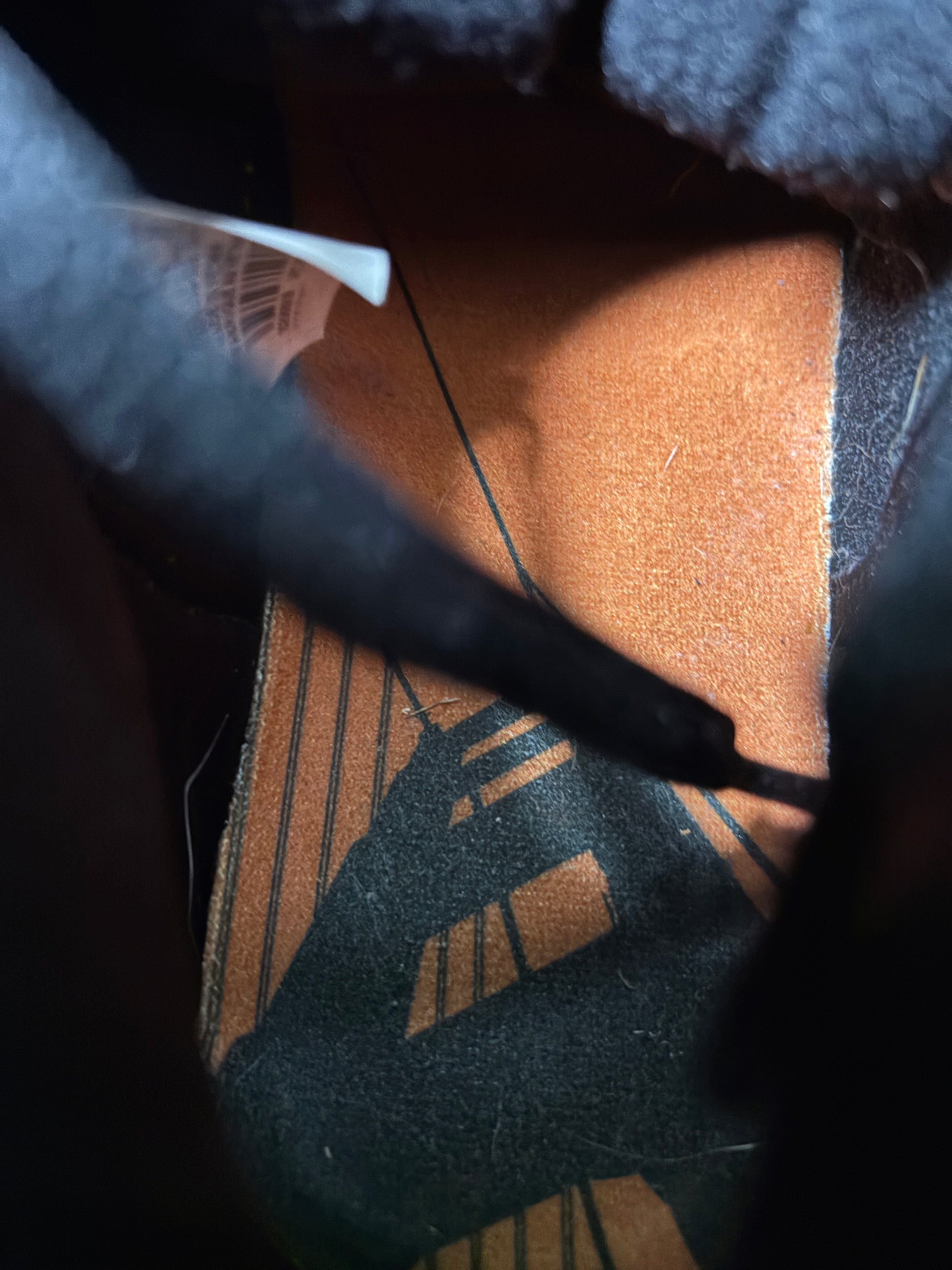 Nike Sb Black Solar Orange - Size 8