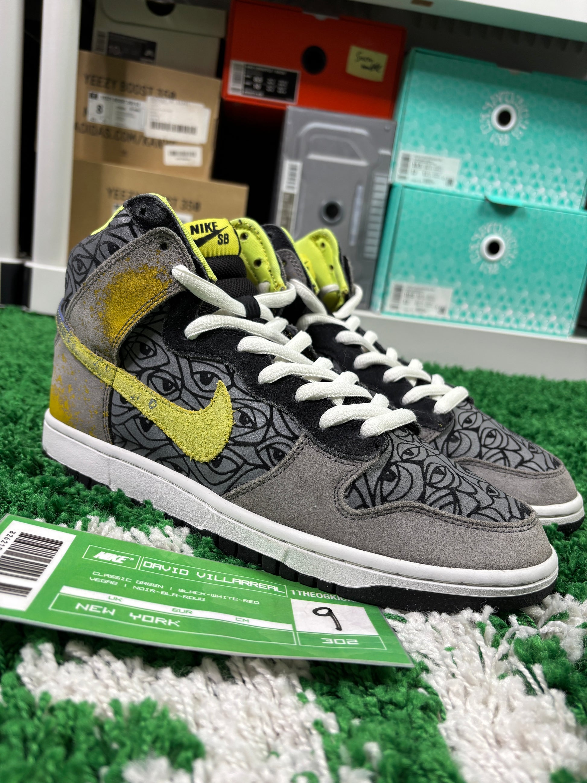 Nike Sb Ron Cameron Sample Set - Size 9