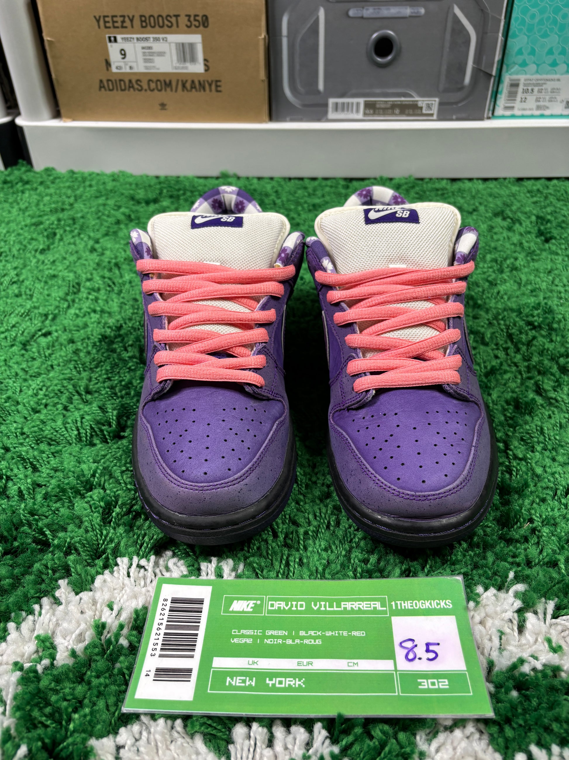 Nike Sb Purple Lobsters - Size 8.5