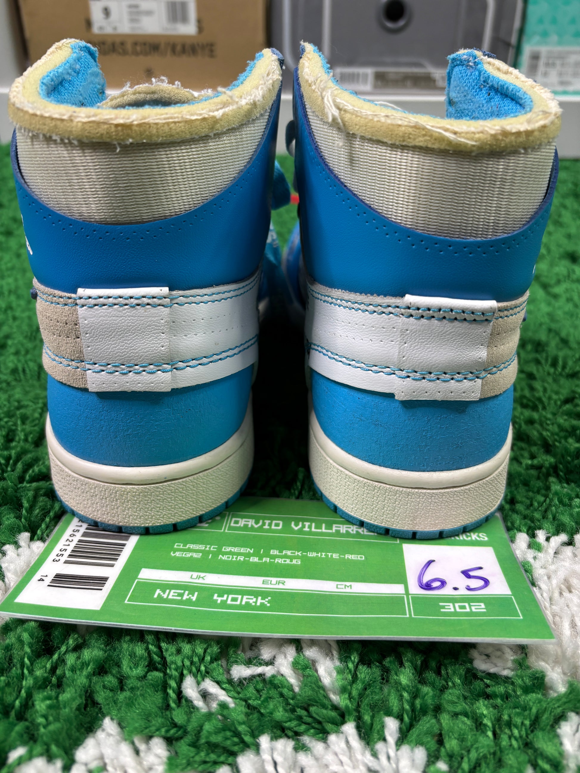 Jordan 1 OFF WHITE UNC- size 6.5