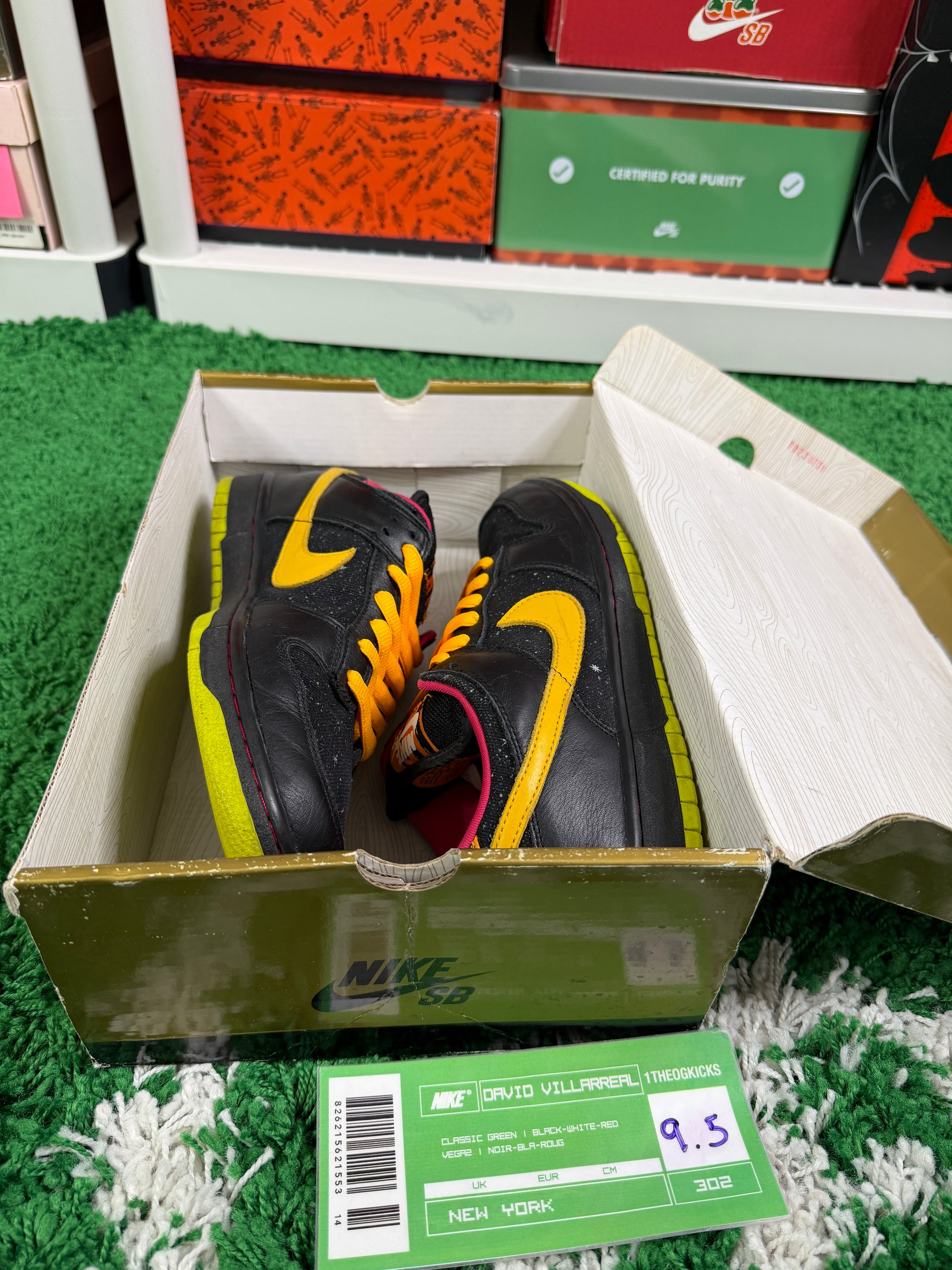 Nike Sb Space Tigers - Size 9.5