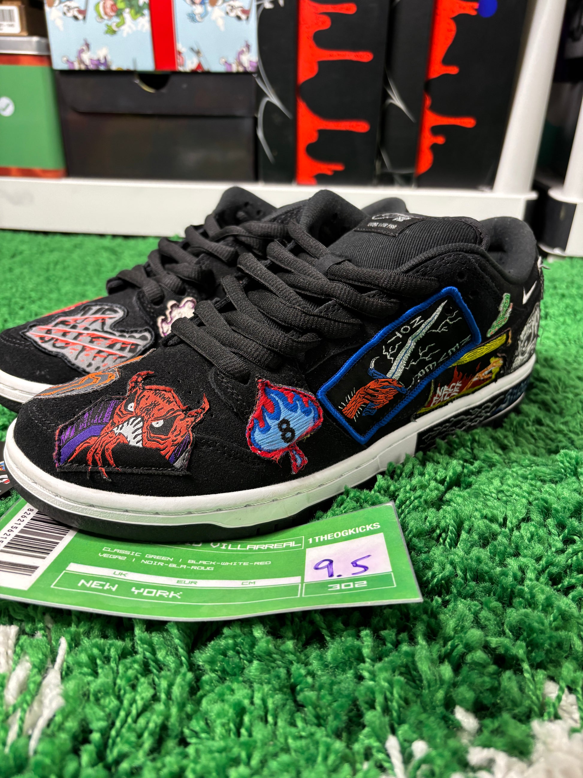 Nike Sb Nasty Neckface - Size 9.5